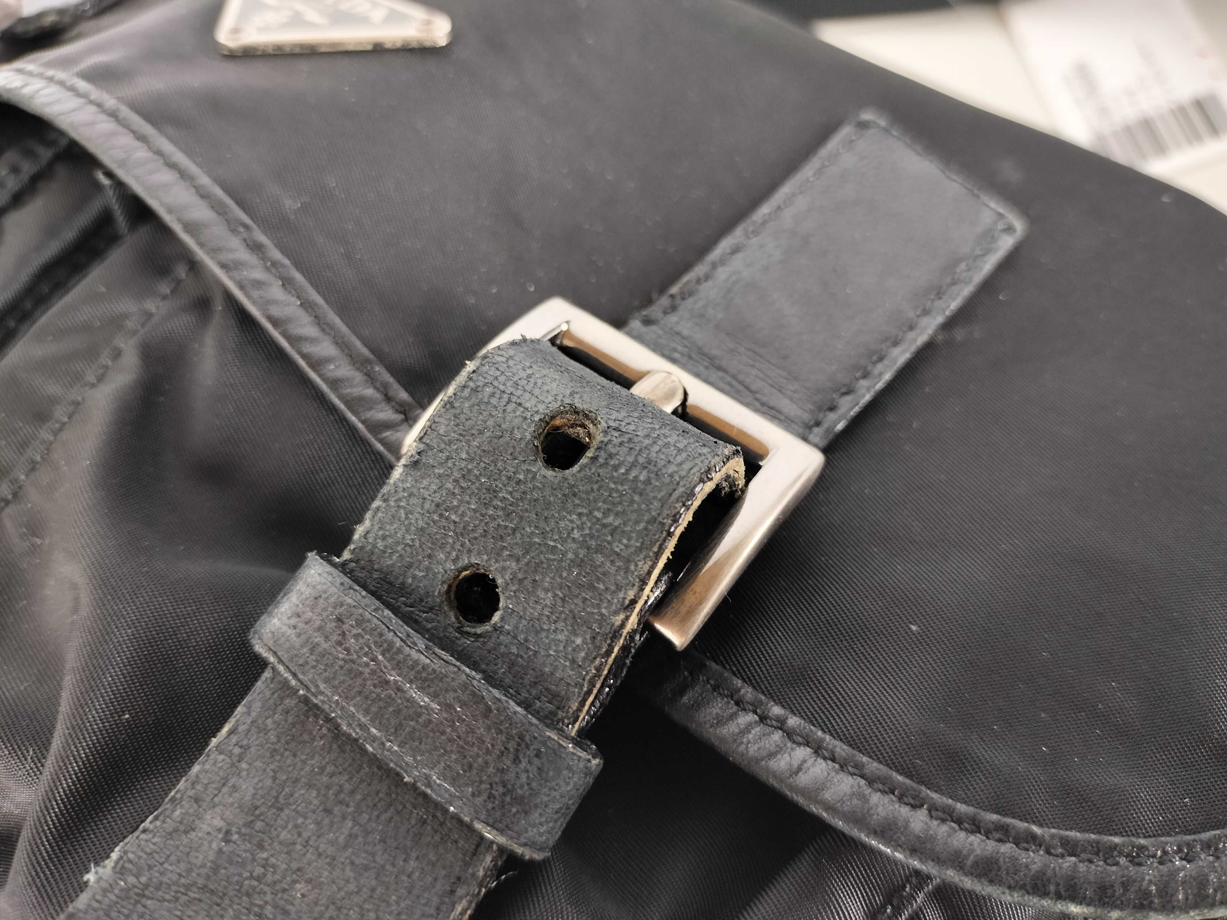 Nylon Messenger Shoulder Bag — view 8