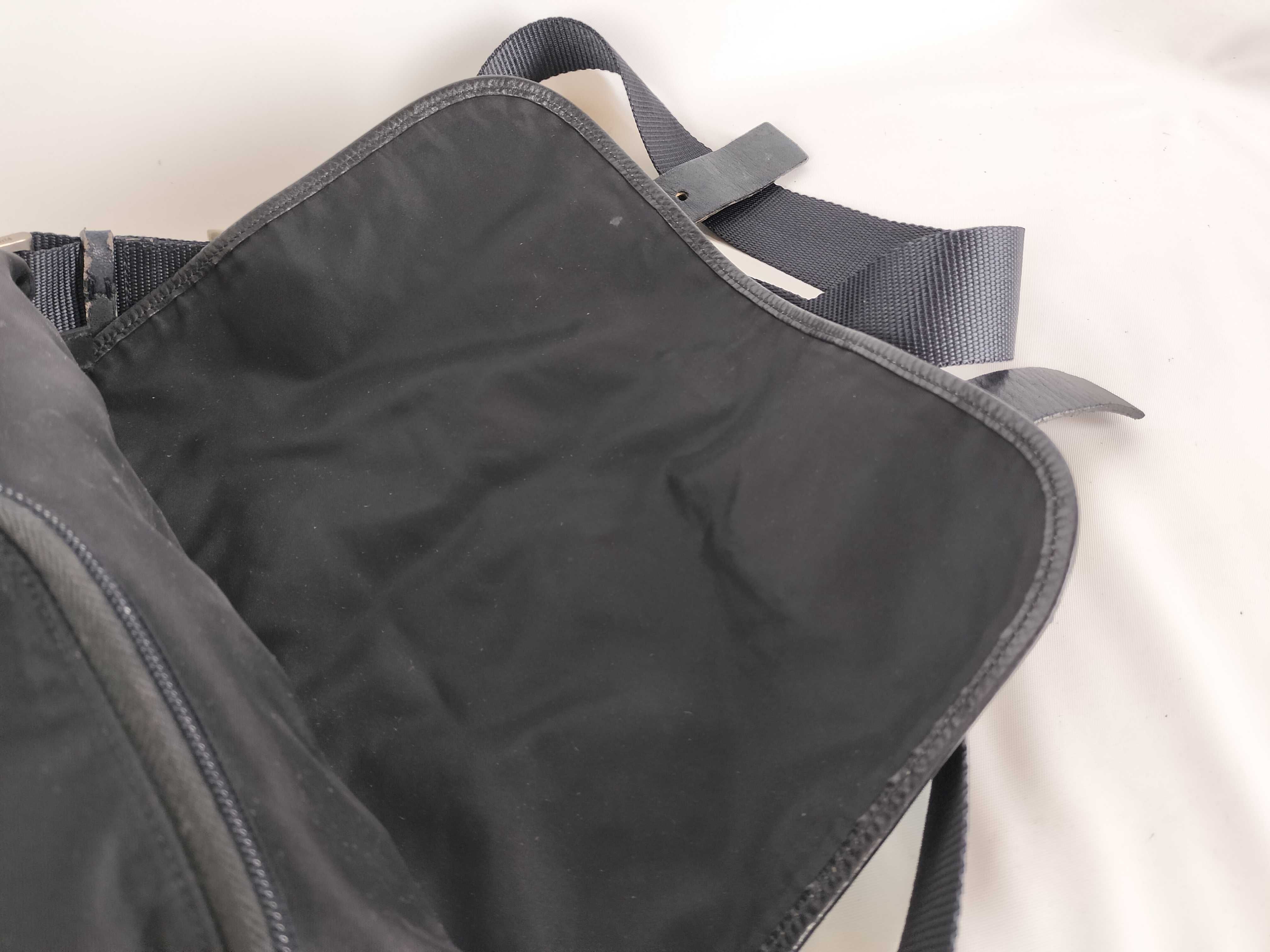 Nylon Messenger Shoulder Bag — view 9