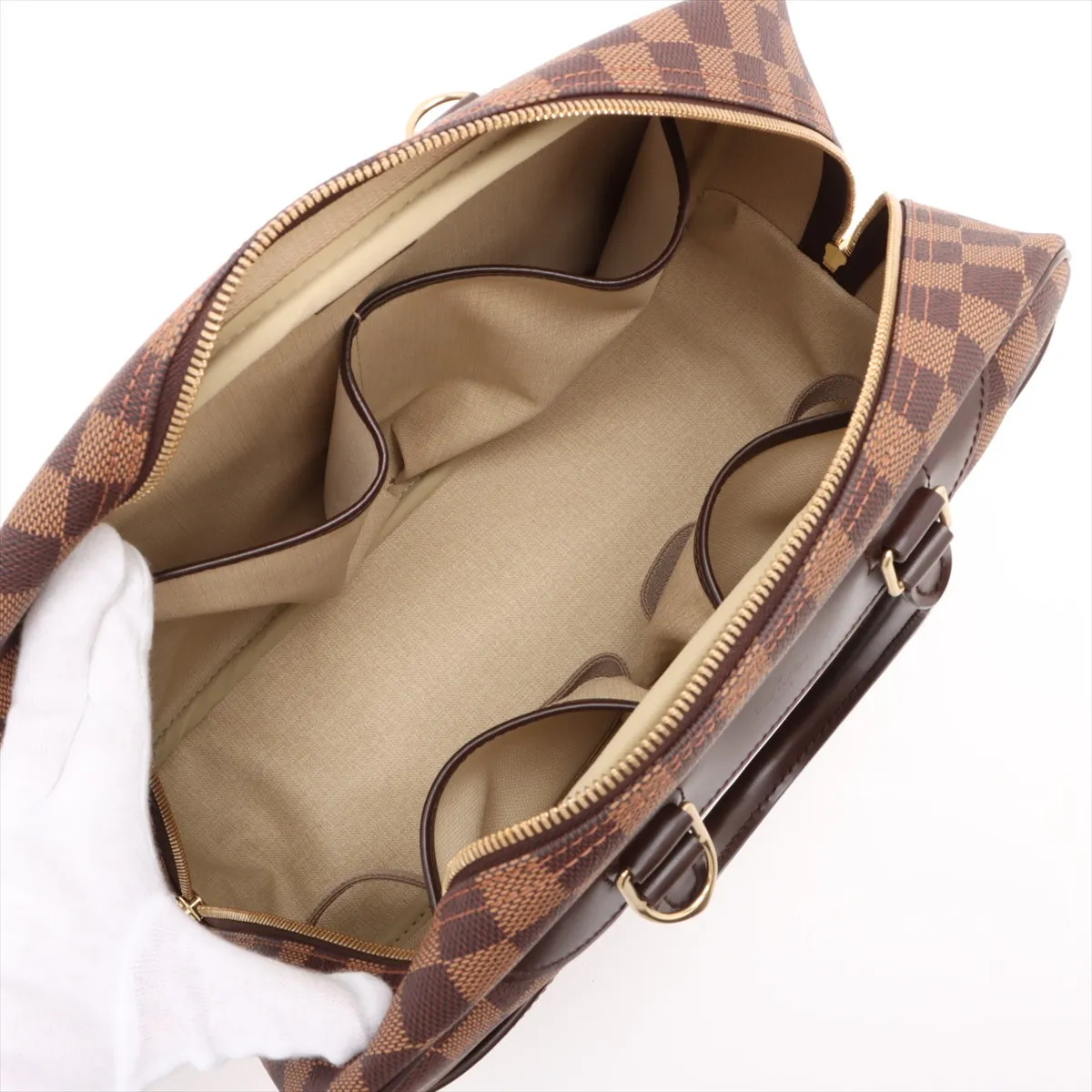 Damier Deauville N47272 MB1012 Brown — view 7