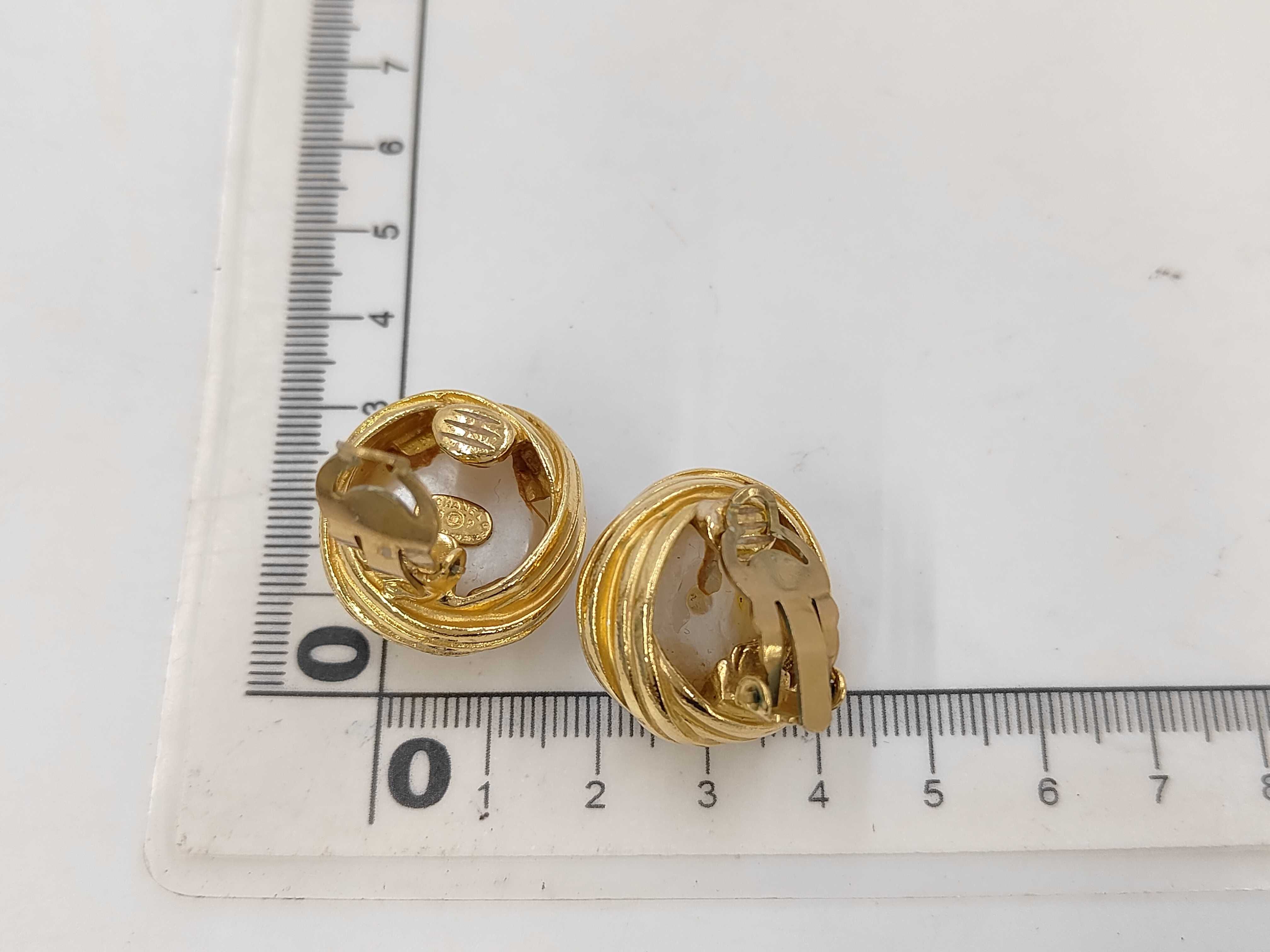 96 P Gold Earrings — view 7