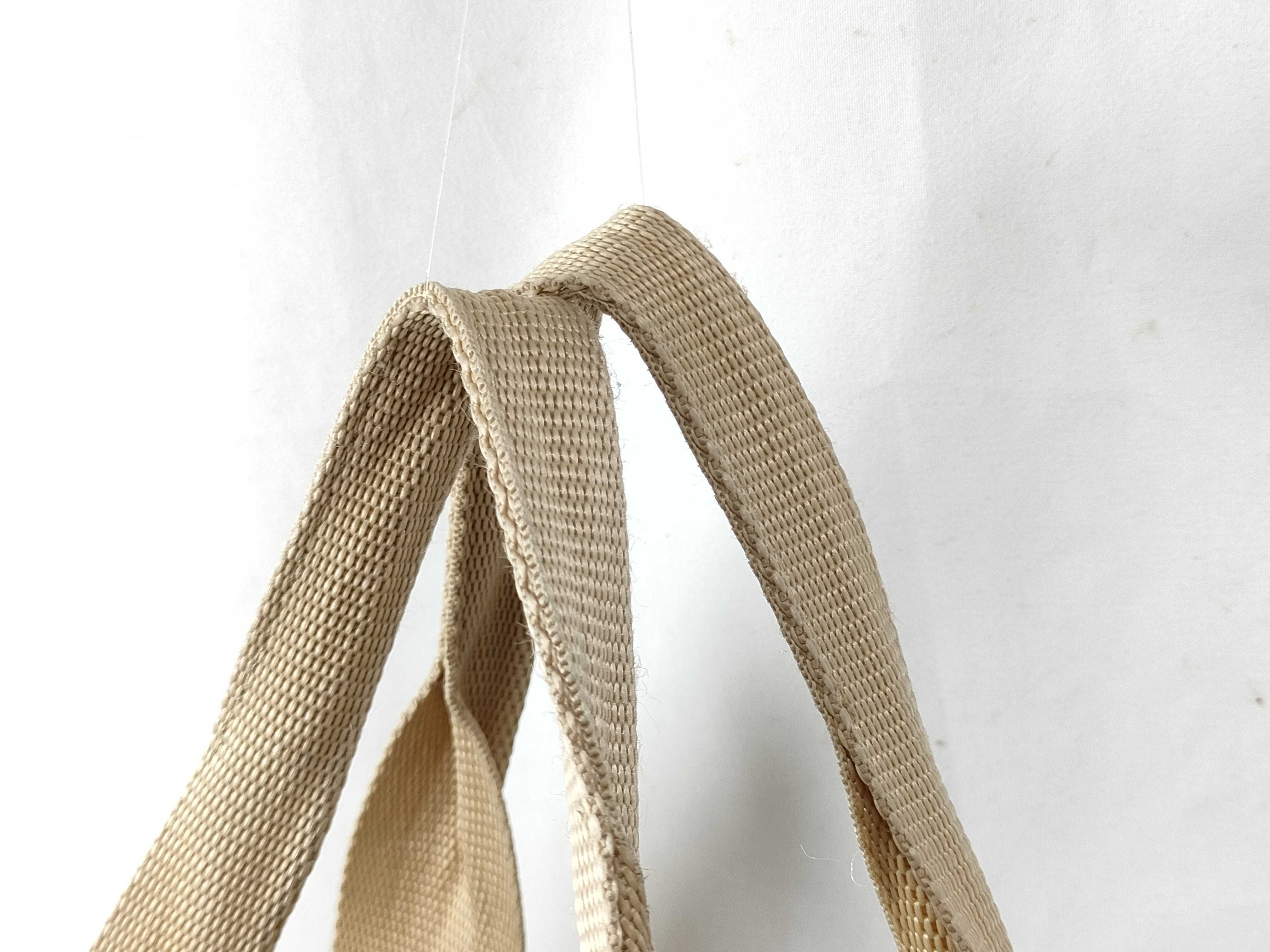 GG pattern satin tote bag, brown and gold tote bag — view 5