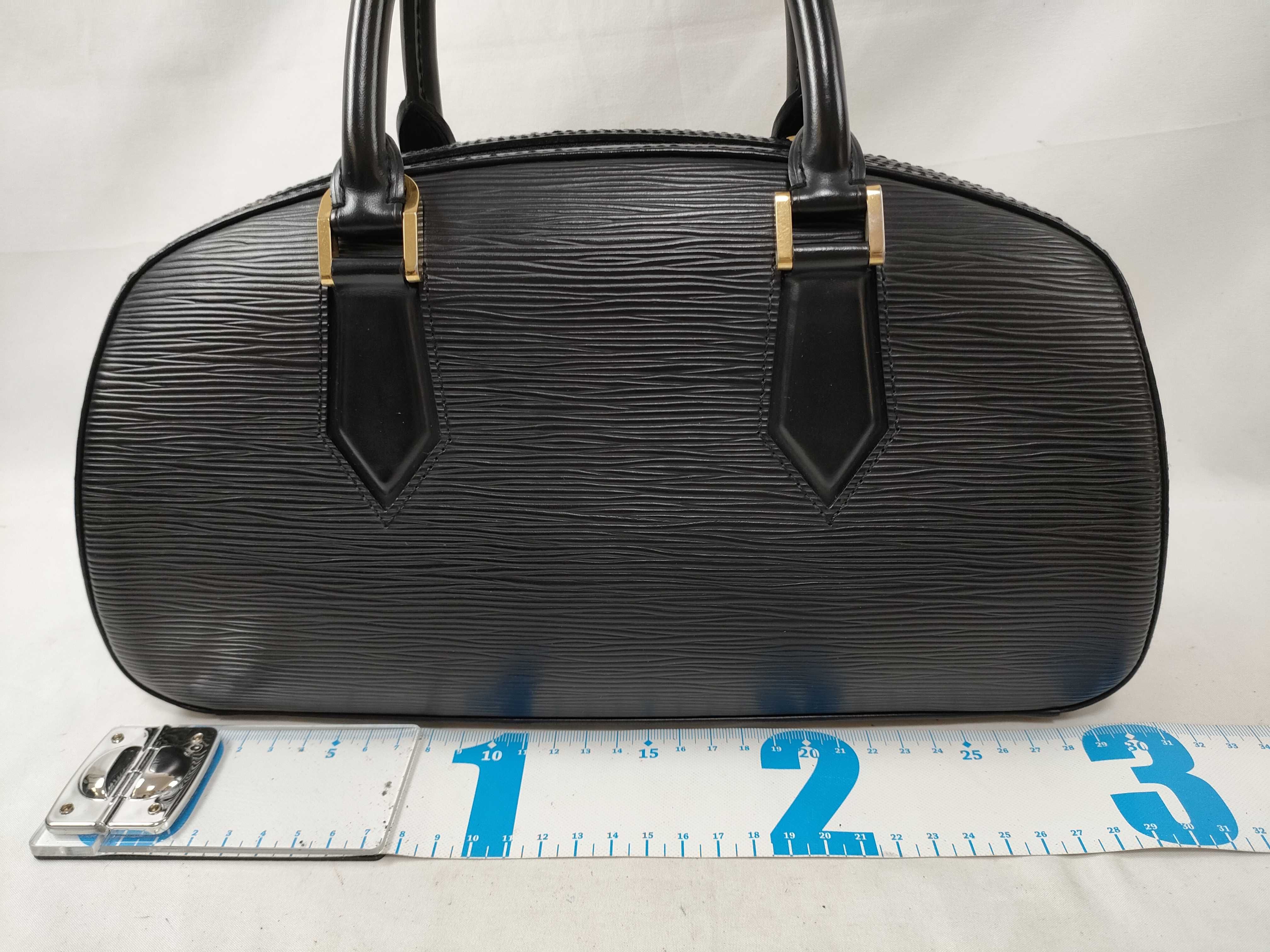 Epi Leather Jasmine Black Epi Leather Handbag — view 2