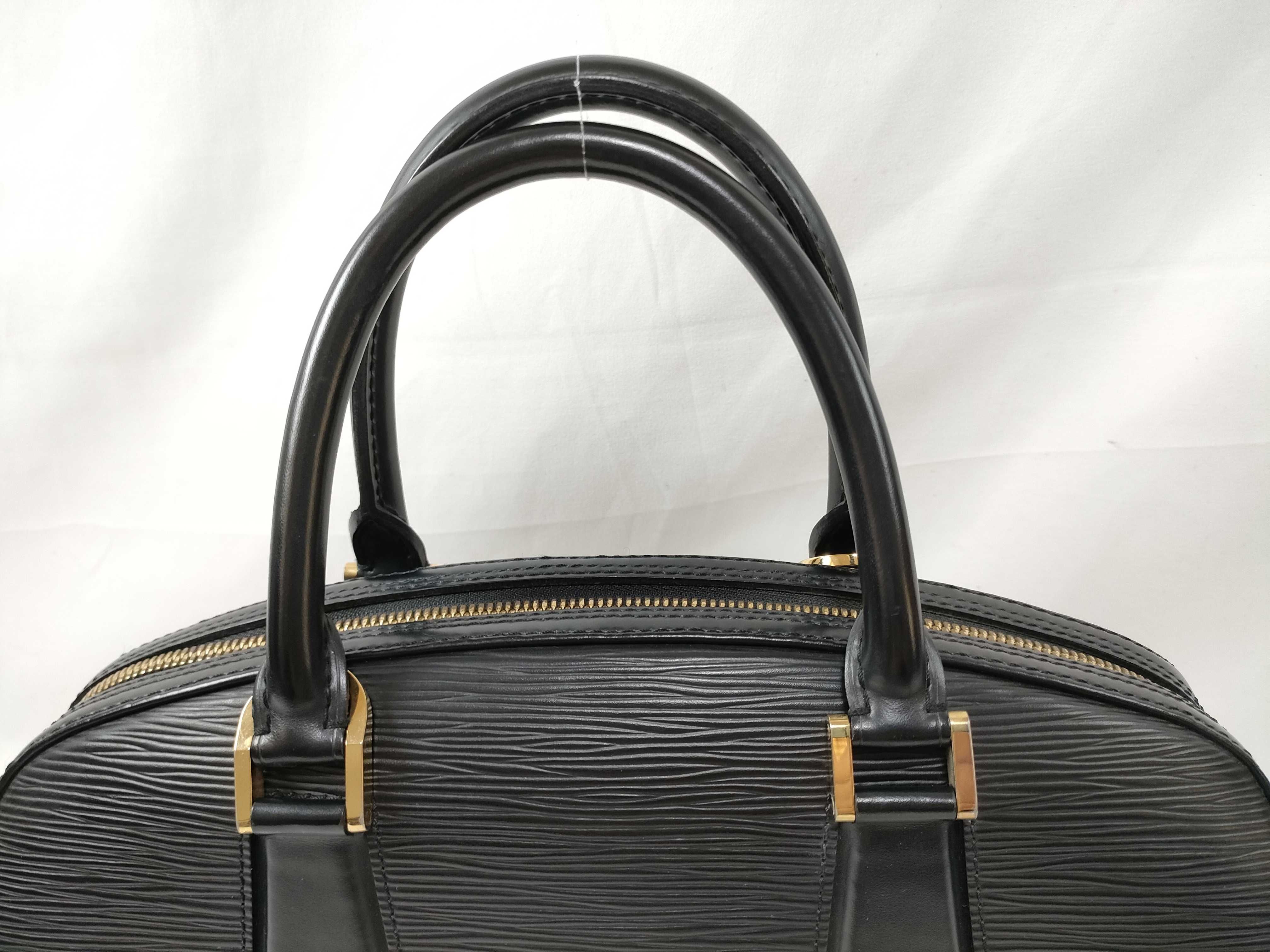 Epi Leather Jasmine Black Epi Leather Handbag — view 3