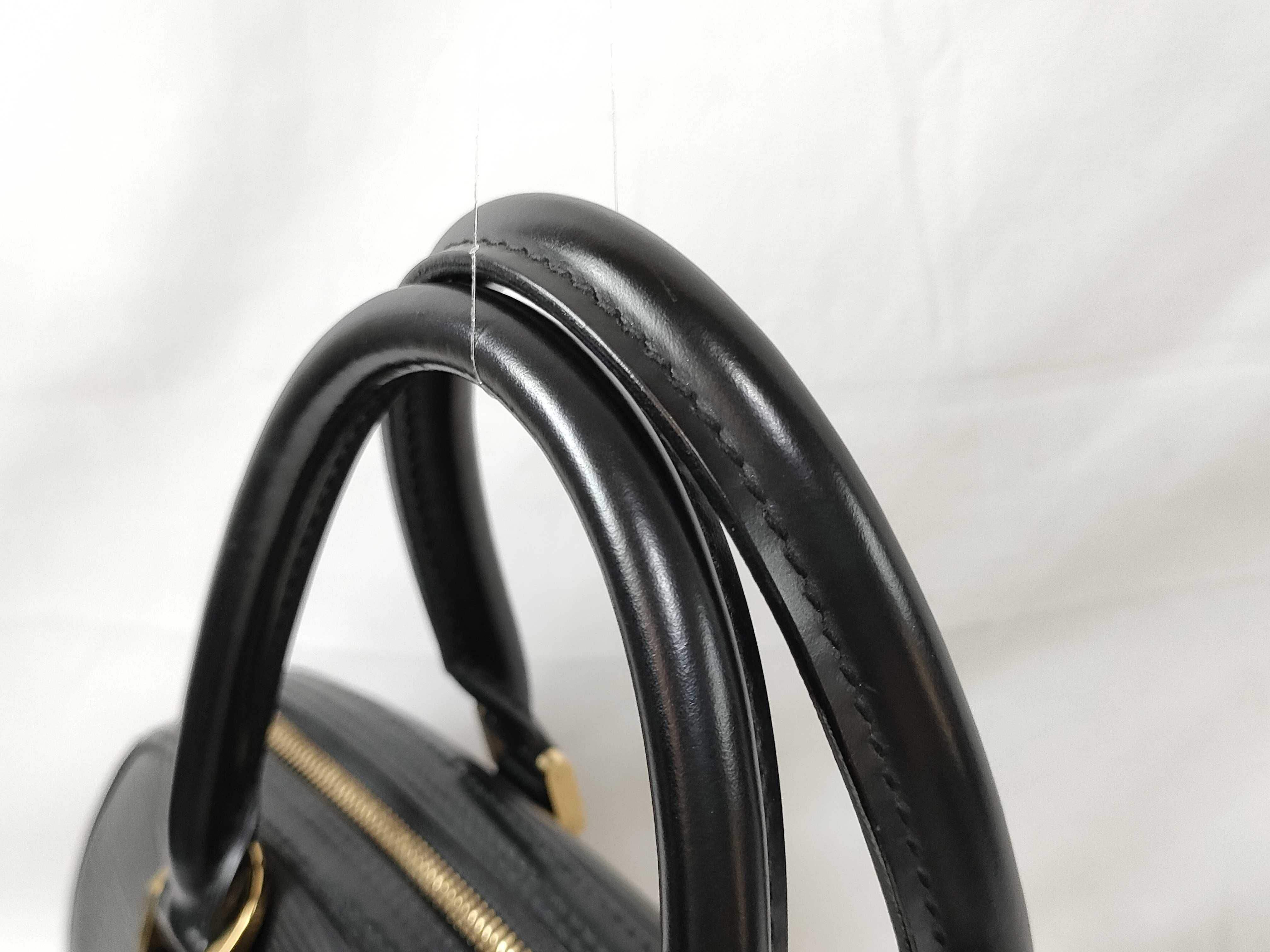 Epi Leather Jasmine Black Epi Leather Handbag — view 5