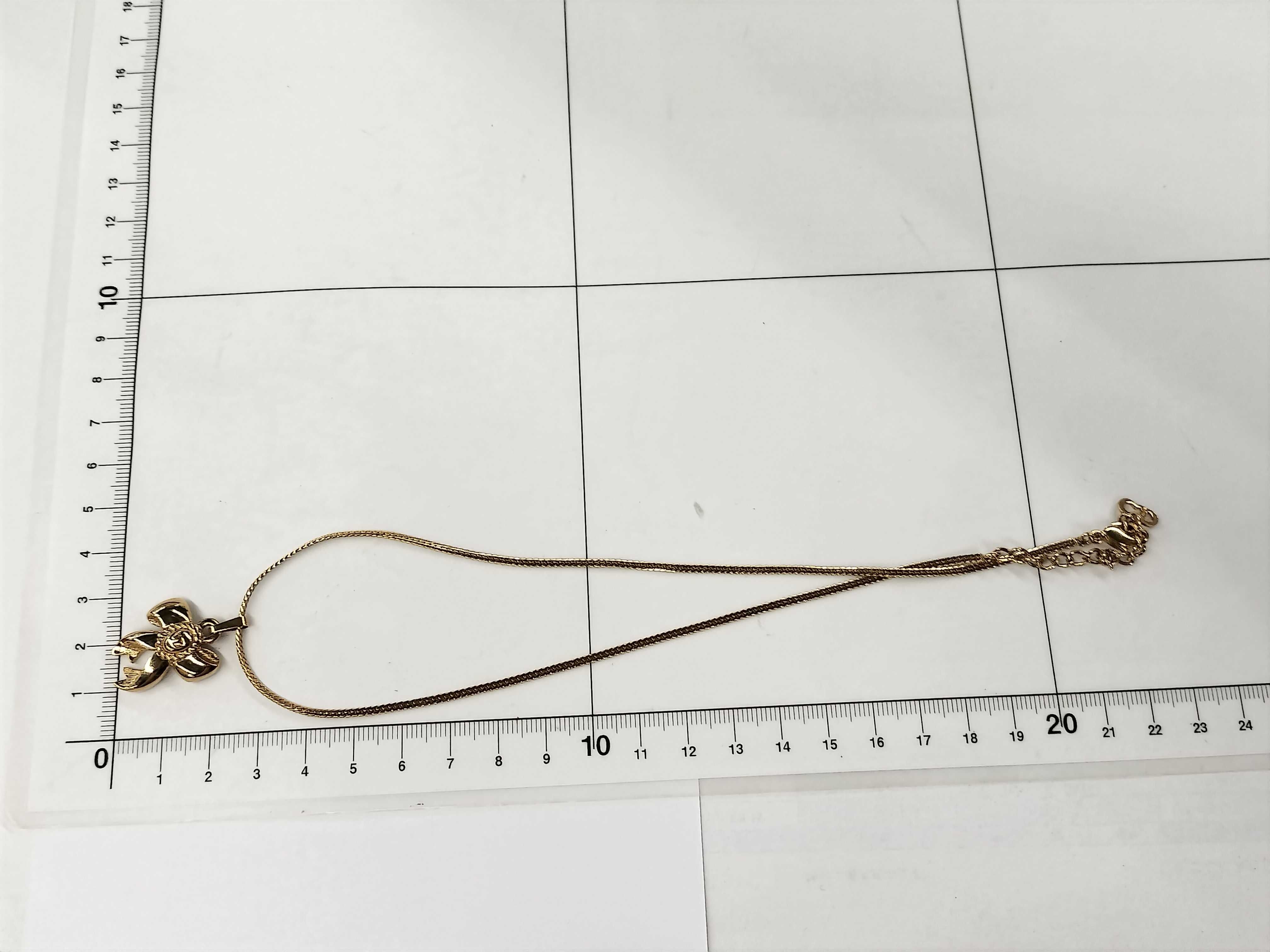 Gold Logo Necklace — view 12