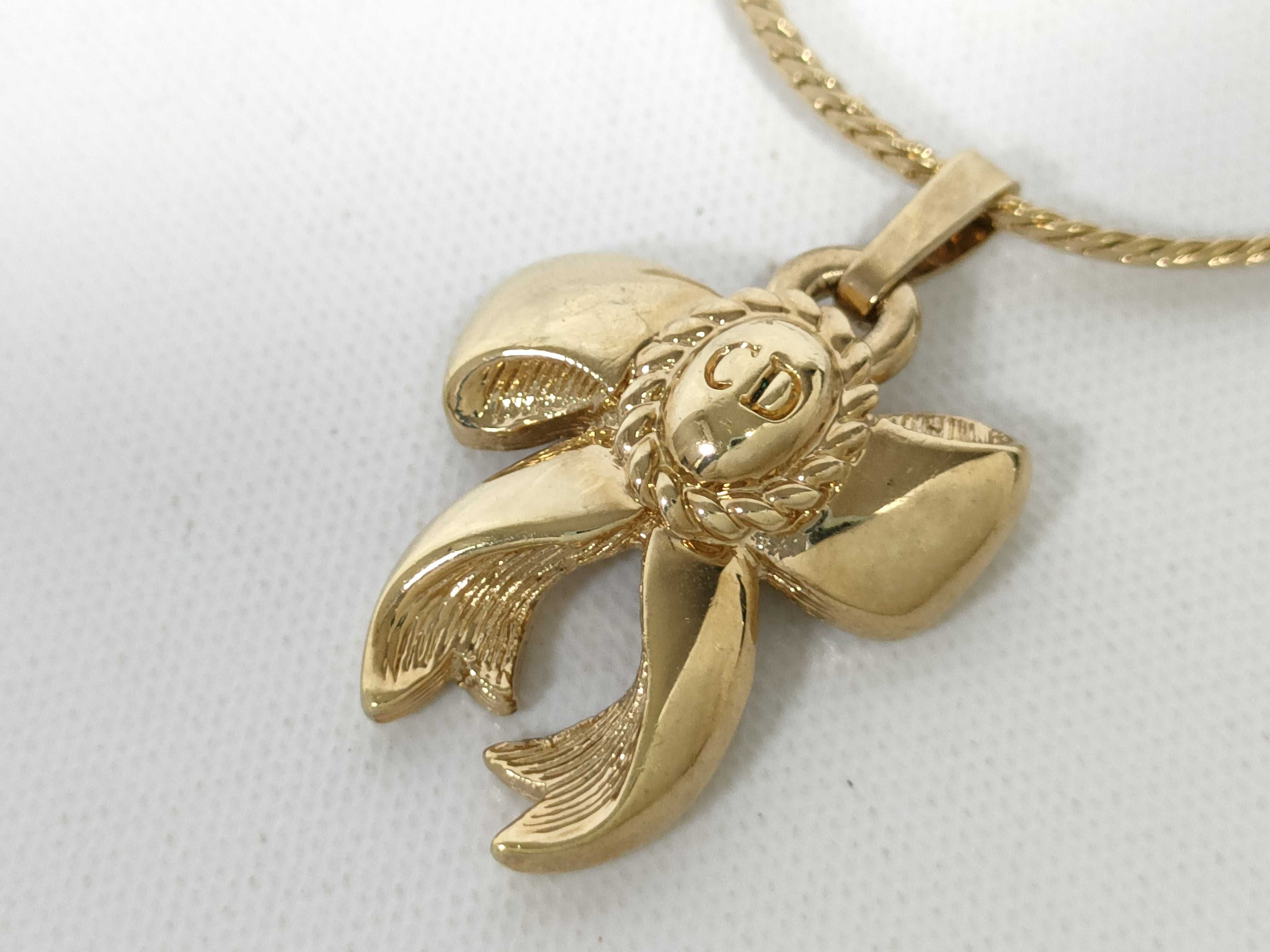 Gold Logo Necklace — view 7