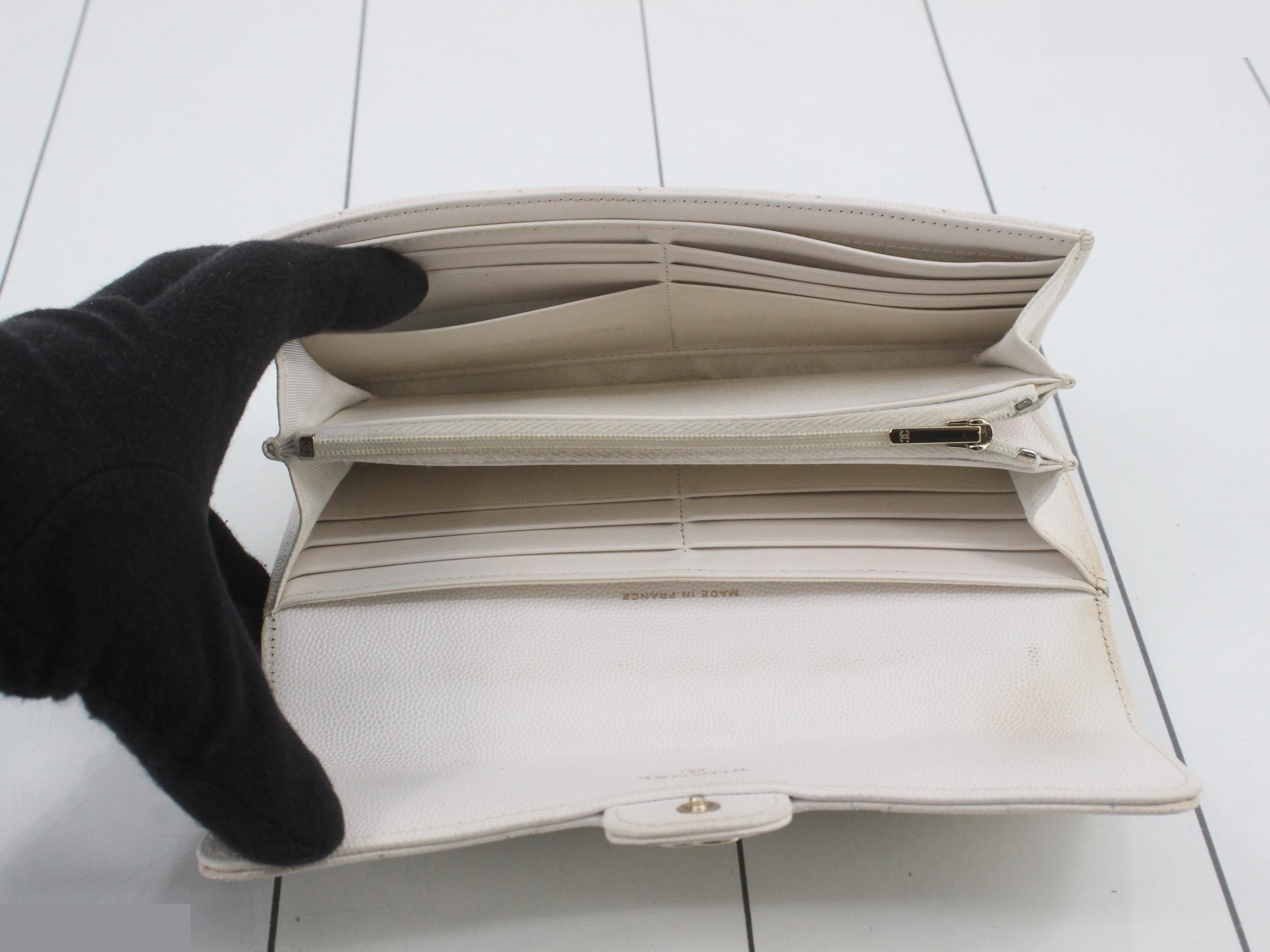 Matelassé long wallet — view 4