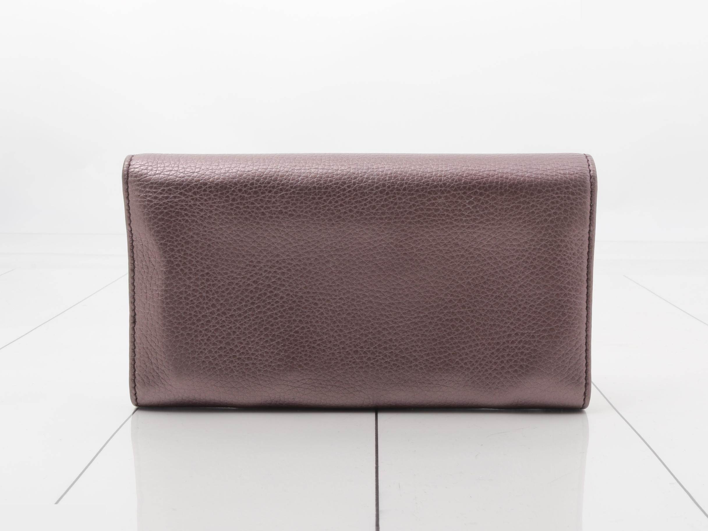 282414 Soho Interlocking G Long Wallet — view 2