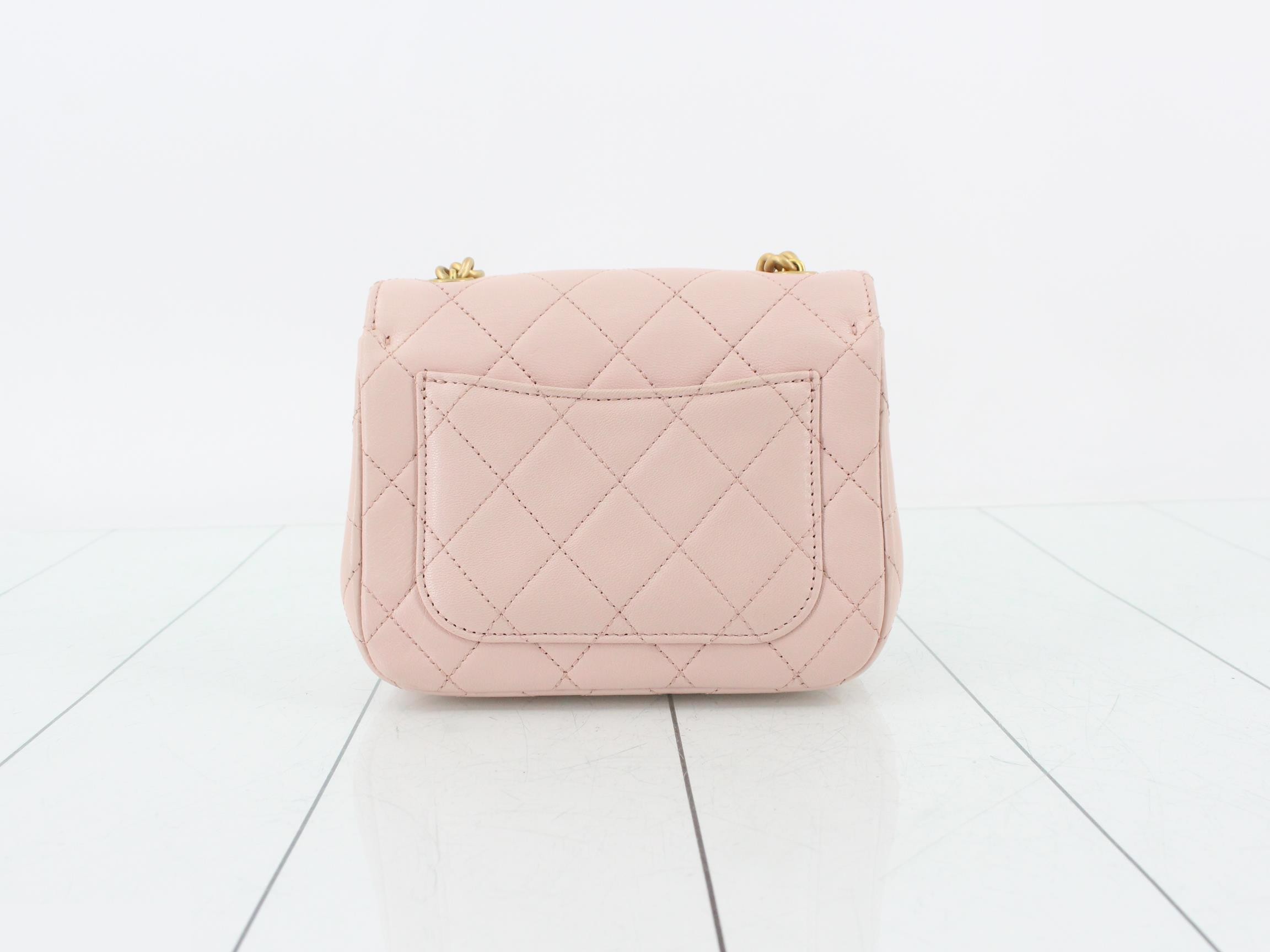 Matelassé Leather 2-Way Chain Shoulder Bag — view 2
