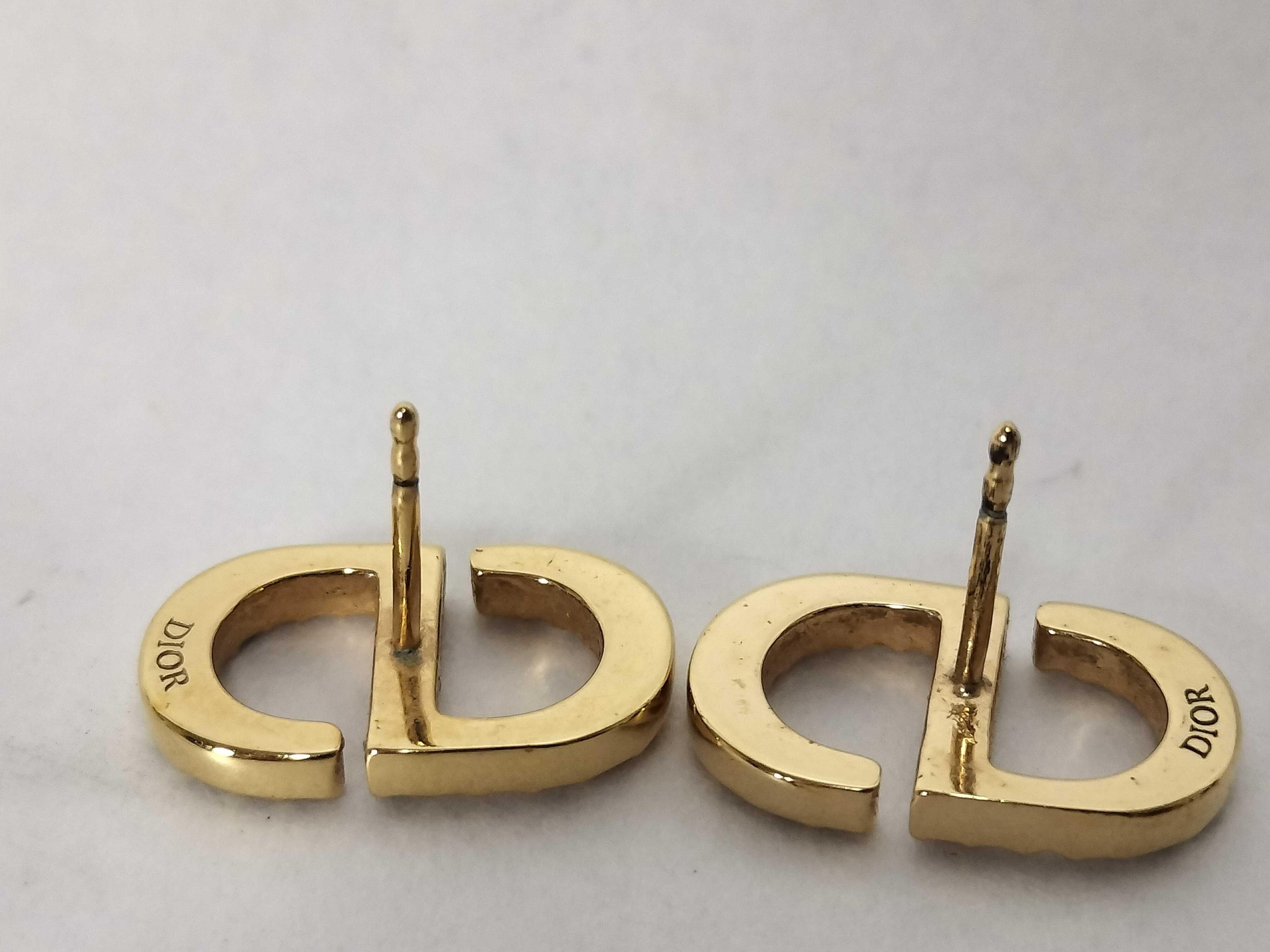 CD/Rhinestone Earrings — view 3