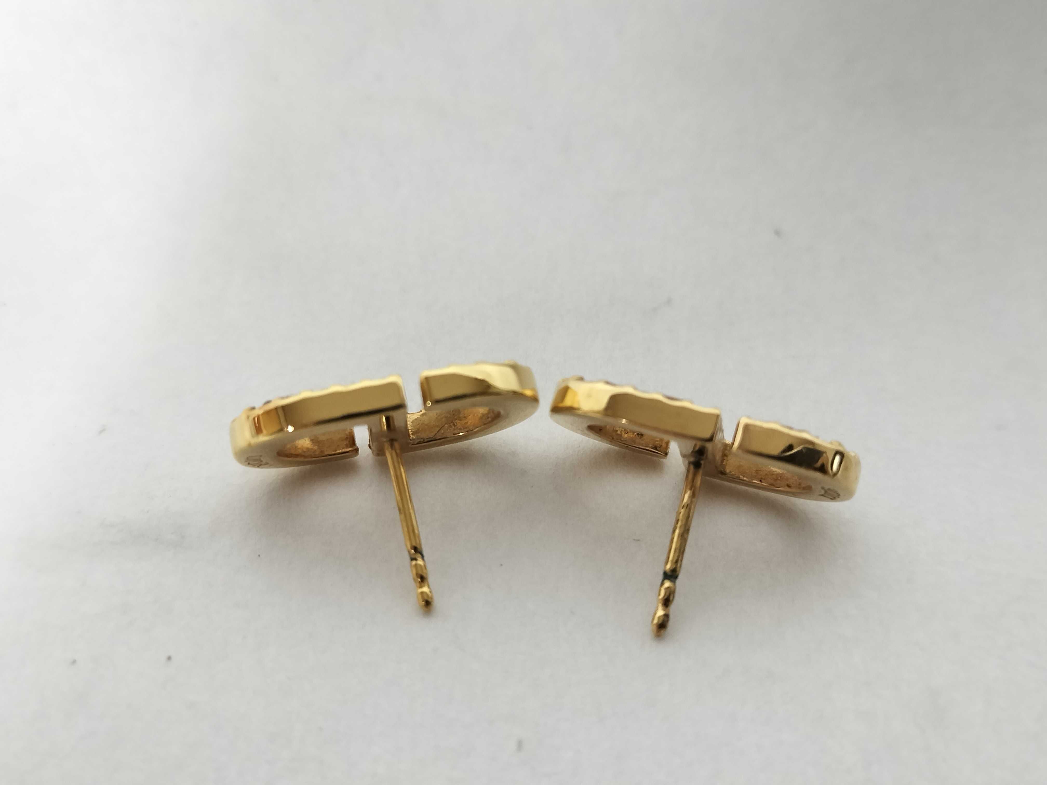 CD/Rhinestone Earrings — view 4