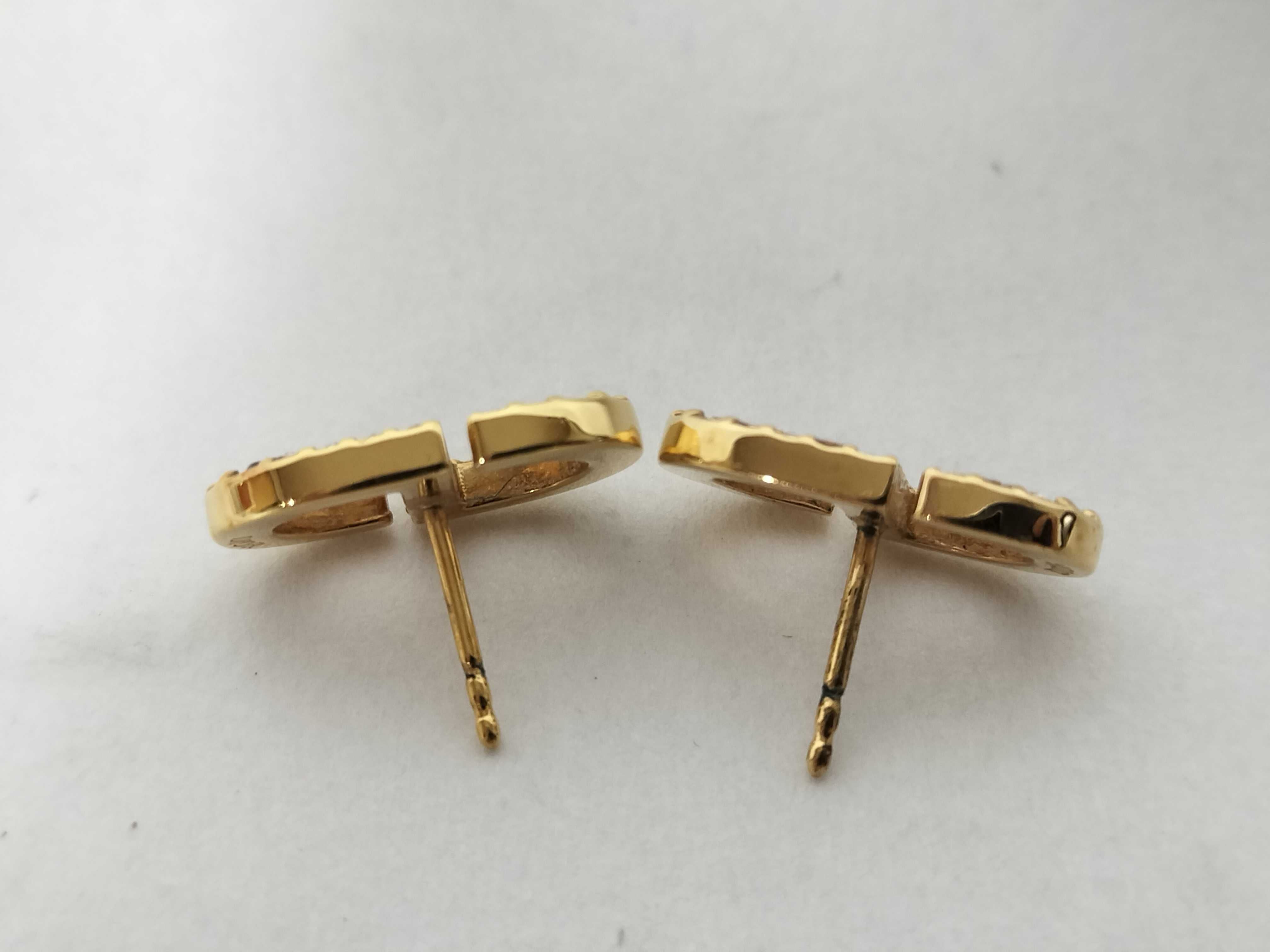 CD/Rhinestone Earrings — view 5