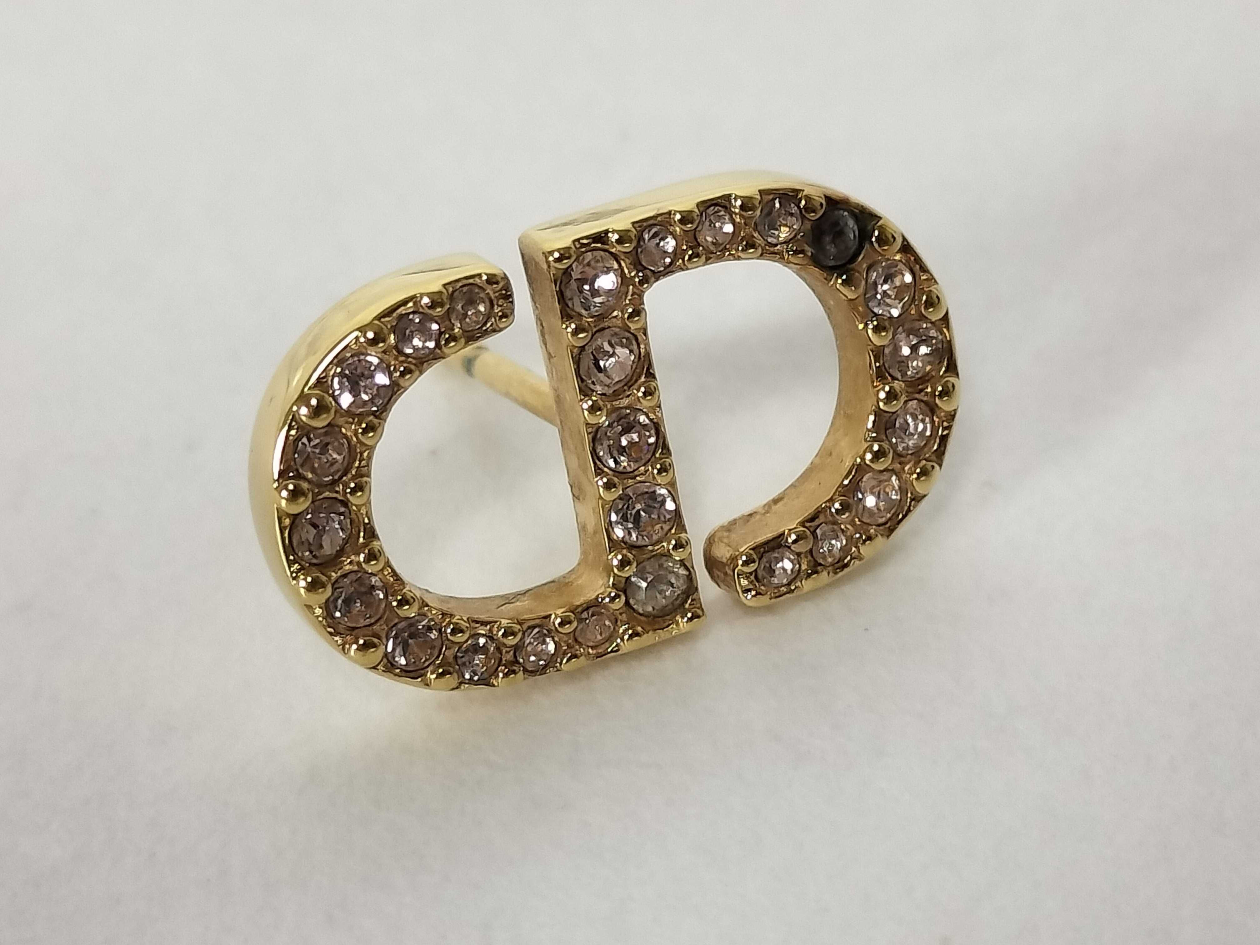 CD/Rhinestone Earrings — view 6