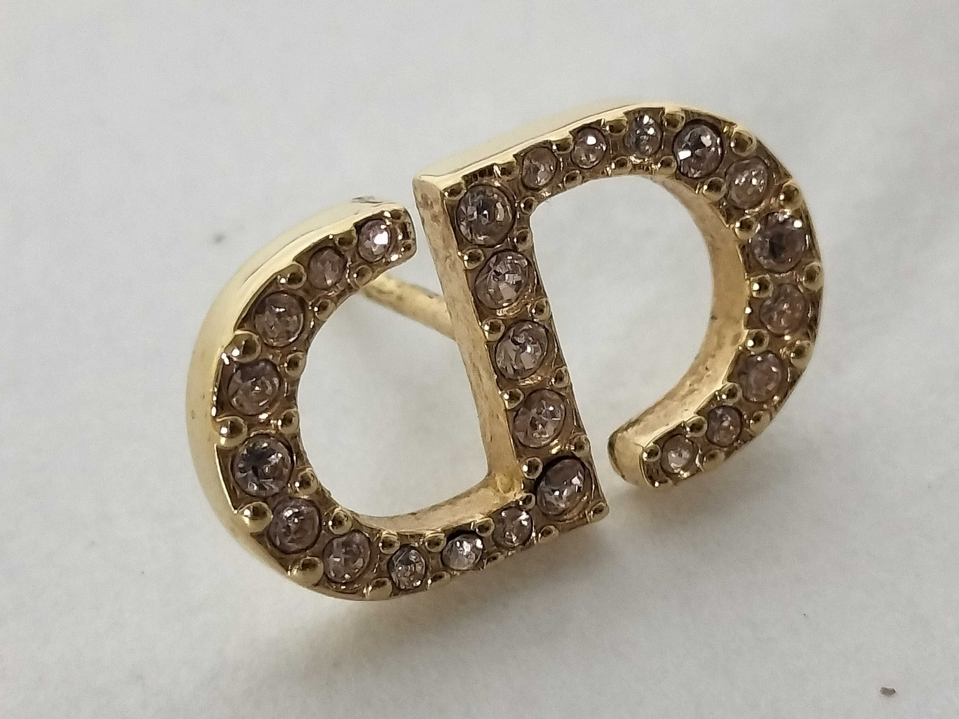 CD/Rhinestone Earrings — view 8
