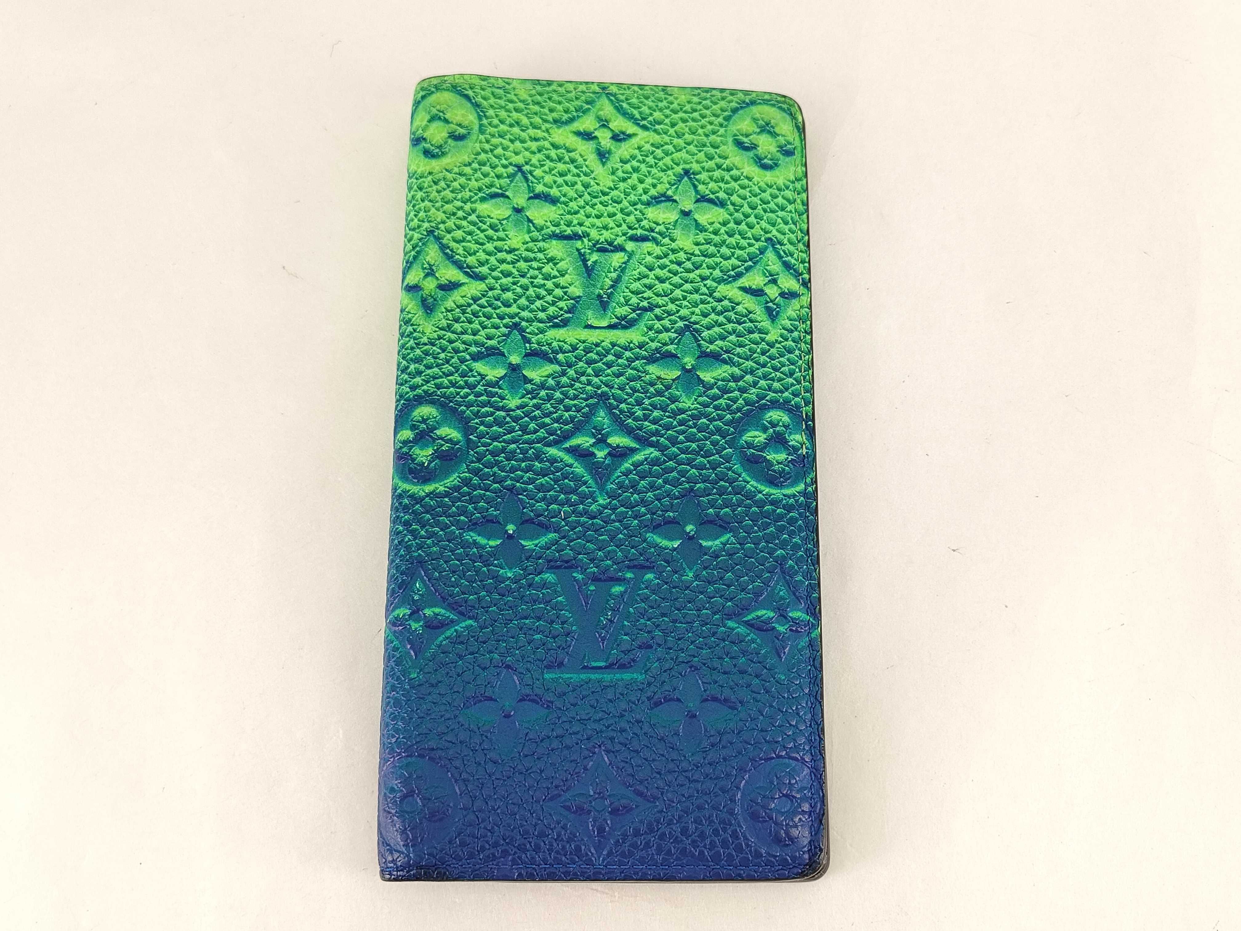 Monogram M81255 Illusion Portefeuille Brazza Wallet