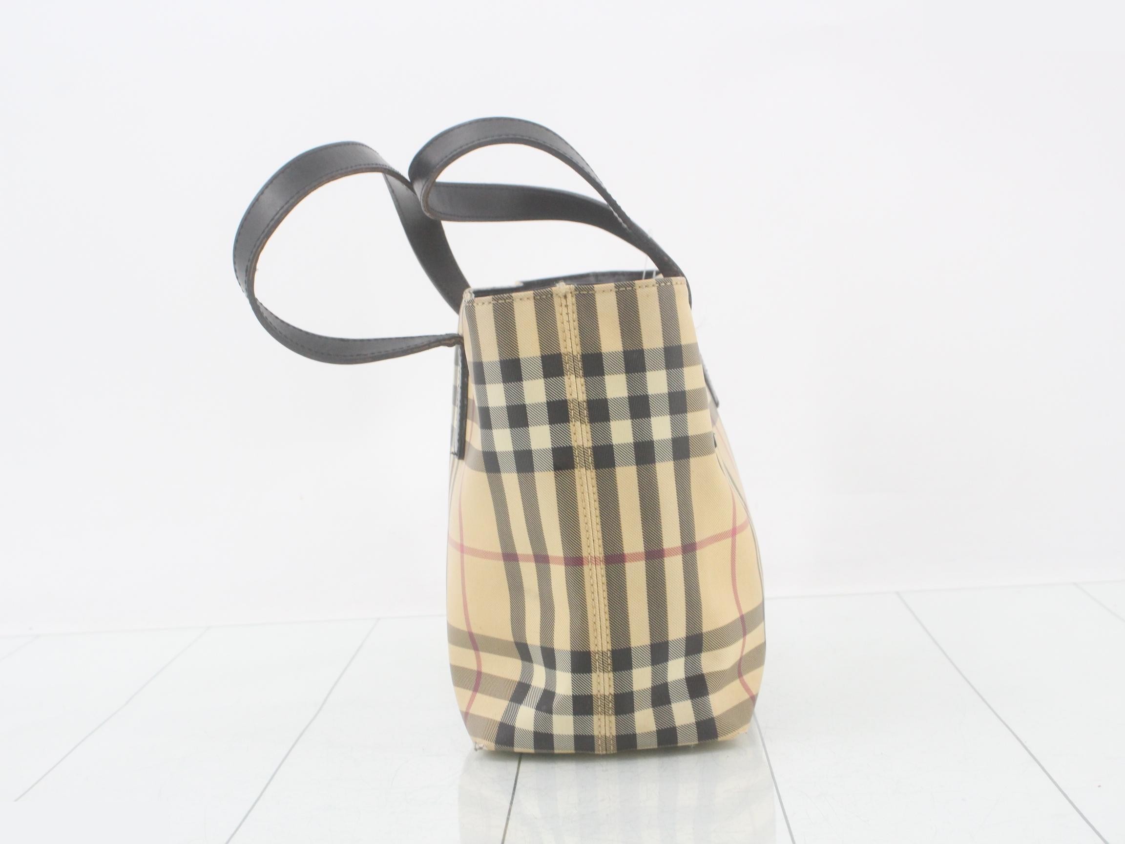 Nova Check PVC Tote Bag — view 3