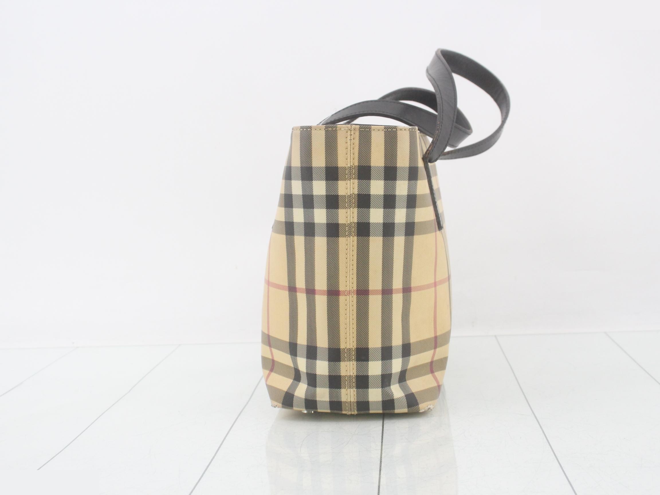 Nova Check PVC Tote Bag — view 4