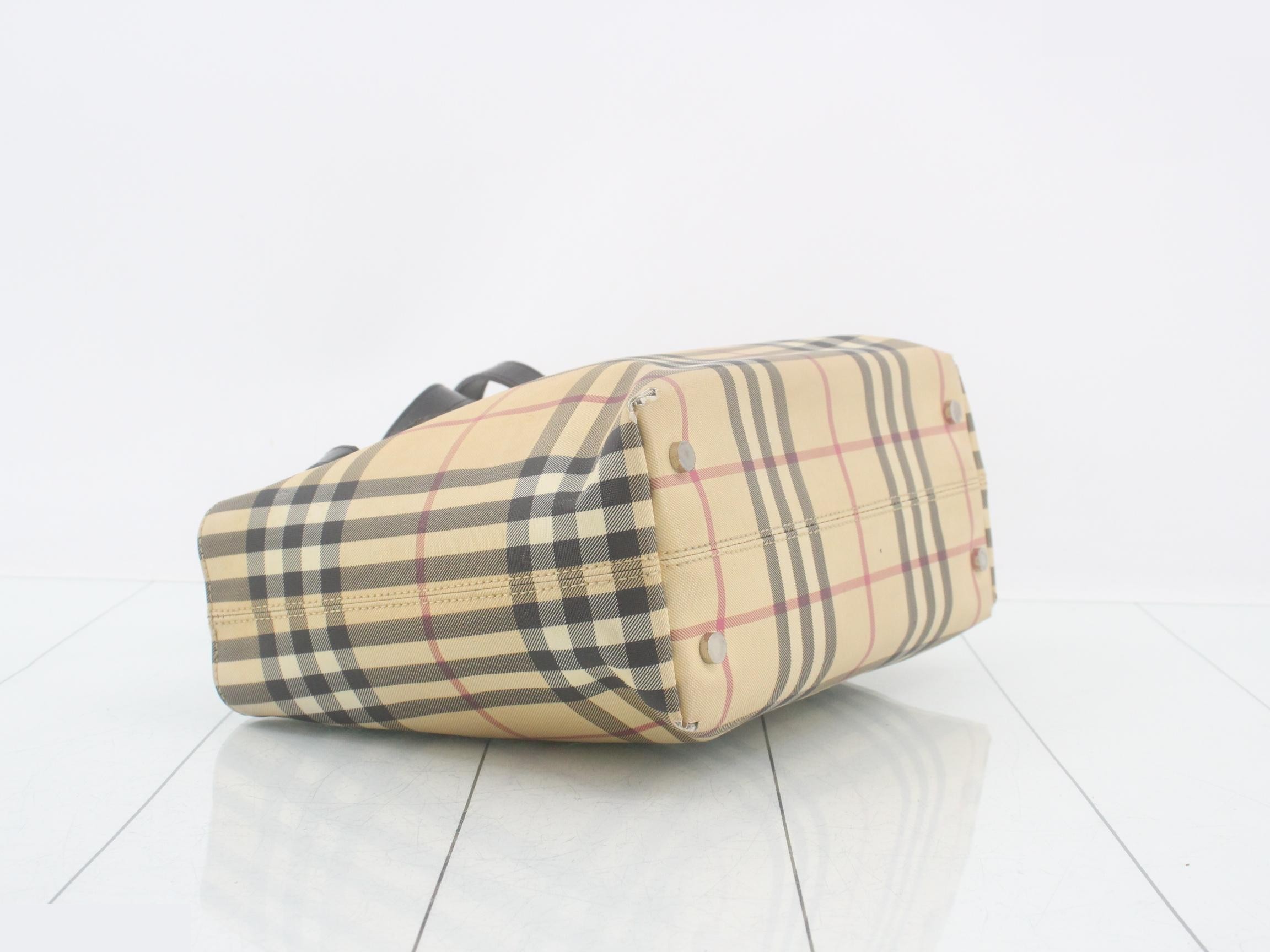 Nova Check PVC Tote Bag — view 5