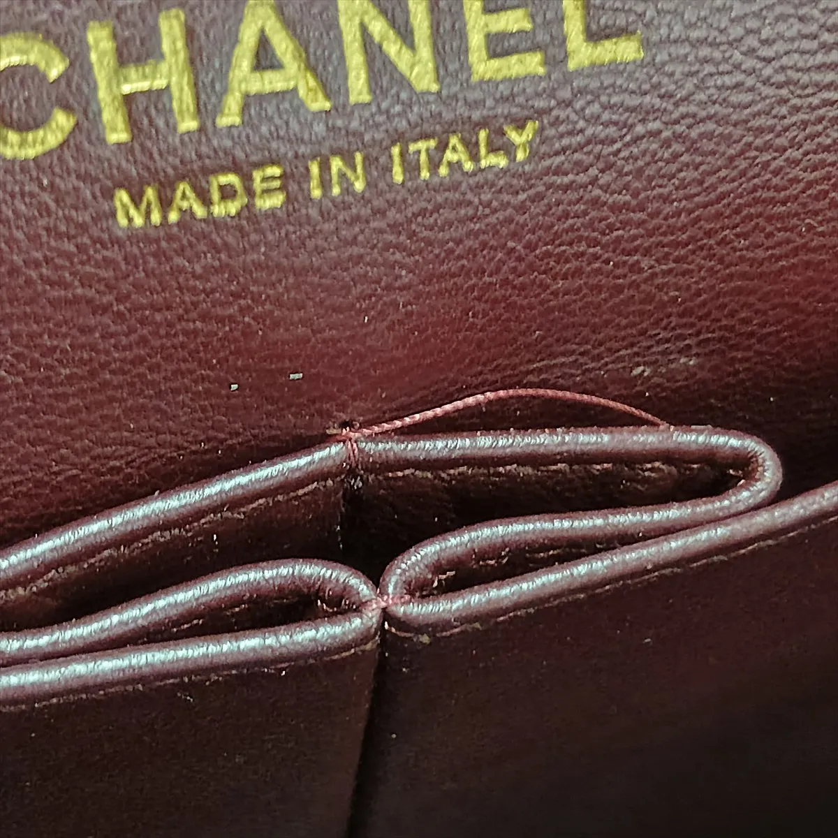 [Individually packaged] Chanel Large Matelassé 30 Lambskin Double Flap Double Chain Bag, Black with Gold Hardware, 15650619, Serial Number 15-series, A58600 — view 13