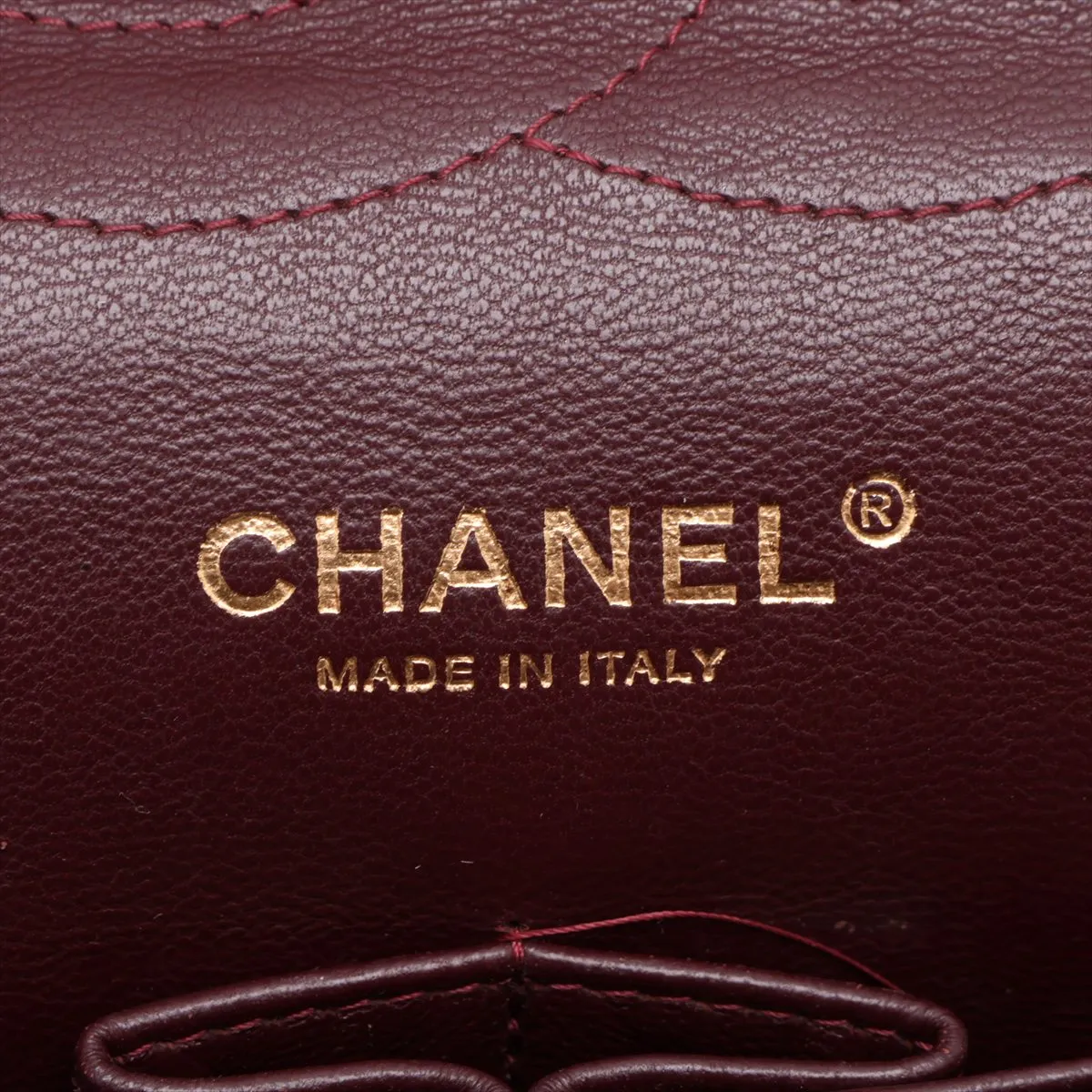 [Individually packaged] Chanel Large Matelassé 30 Lambskin Double Flap Double Chain Bag, Black with Gold Hardware, 15650619, Serial Number 15-series, A58600 — view 9