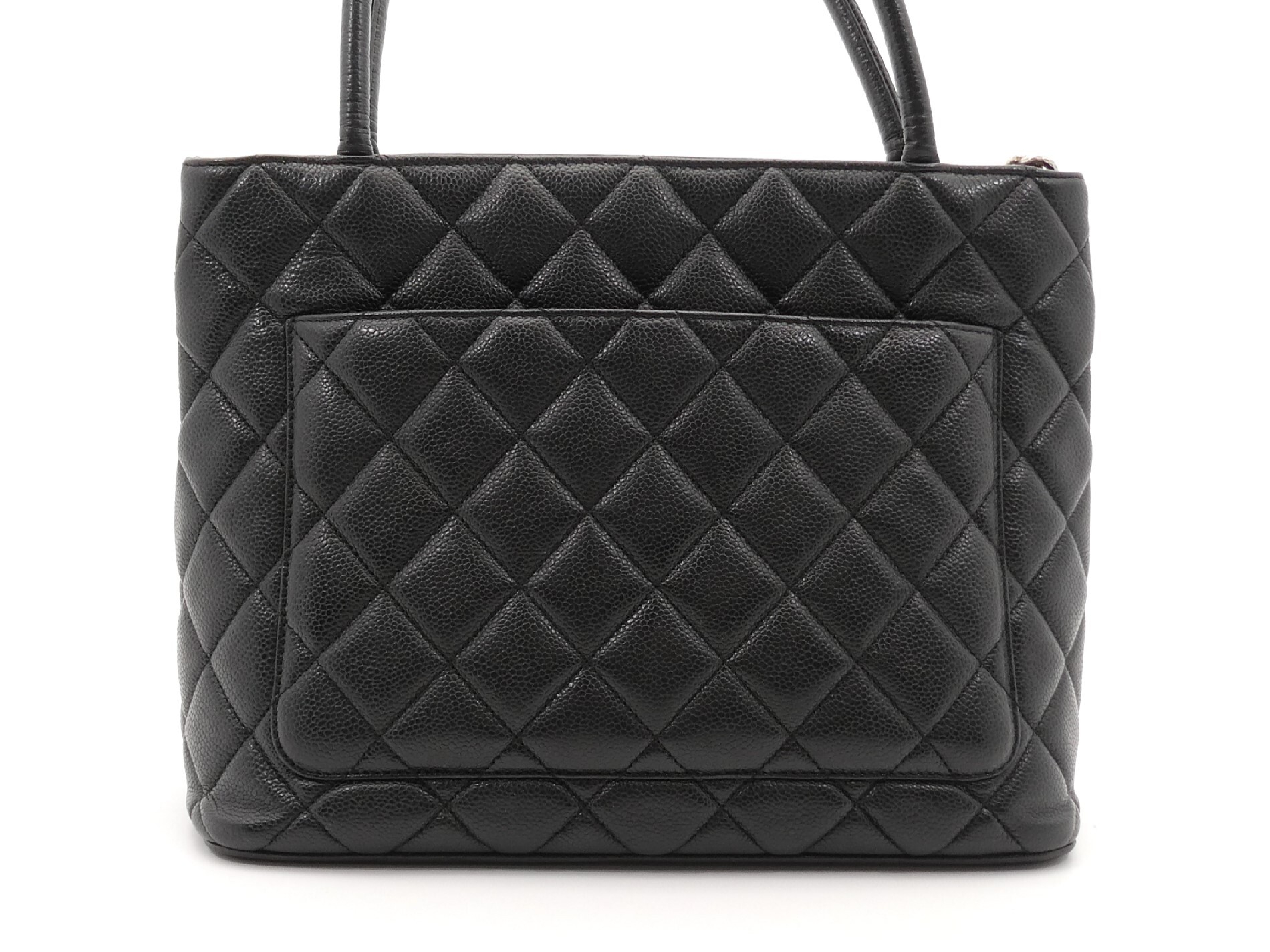 Reissue Tote Bag, Caviar Leather, Coco Mark — view 2