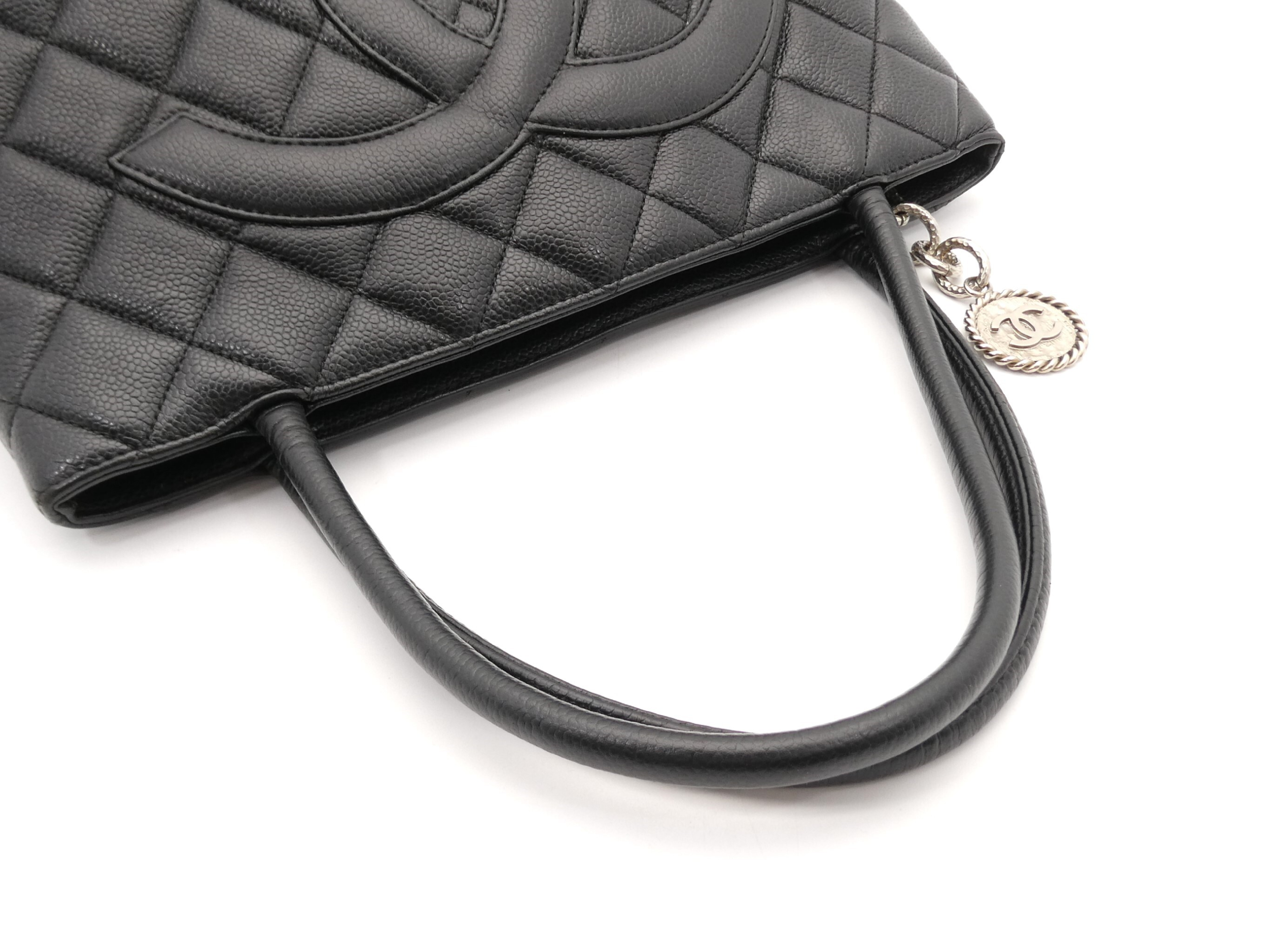 Reissue Tote Bag, Caviar Leather, Coco Mark — view 6