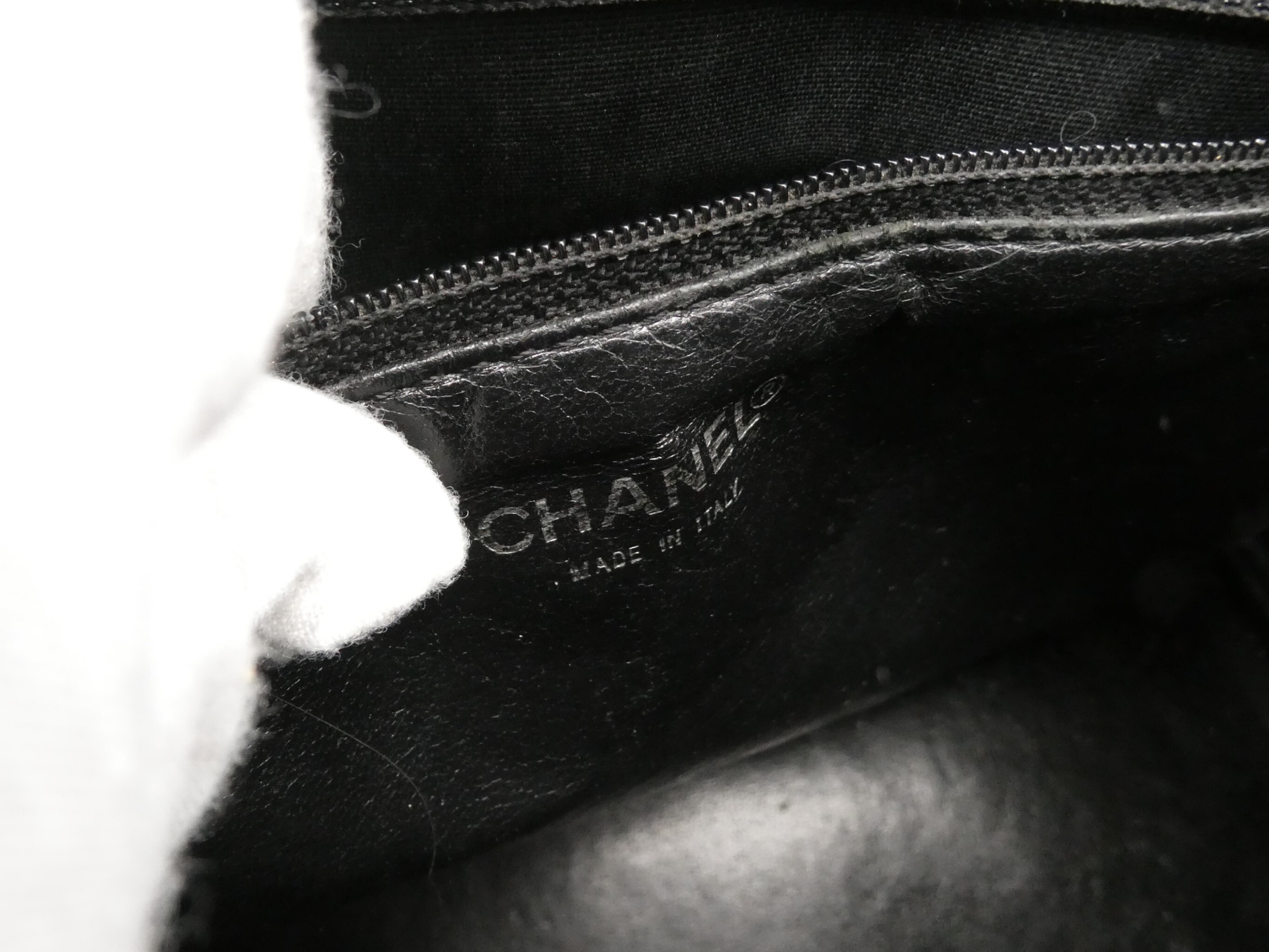 Reissue Tote Bag, Caviar Leather, Coco Mark — view 8
