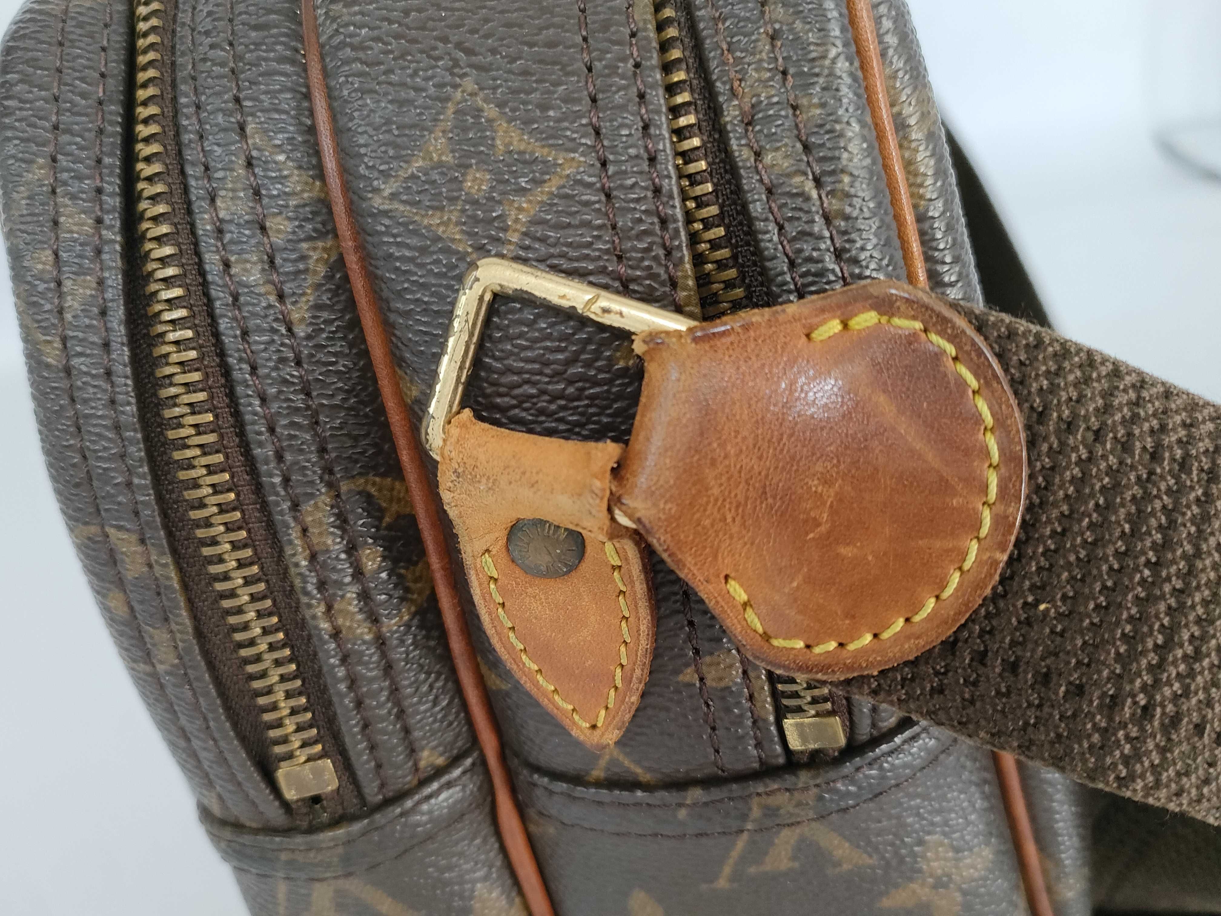 Monogram Reporter PM M45254 SP0073 Brown Shoulder Bag — view 5