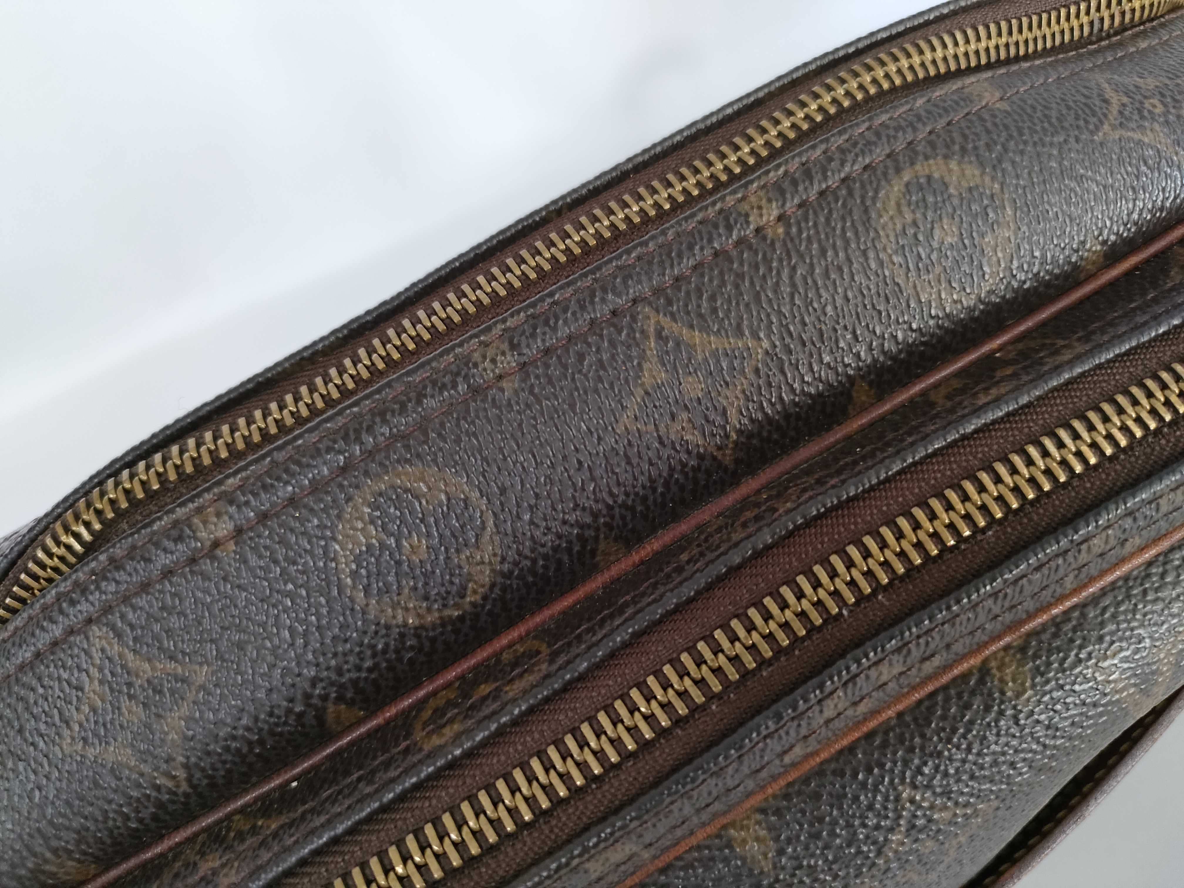 Monogram Reporter PM M45254 SP0073 Brown Shoulder Bag — view 8