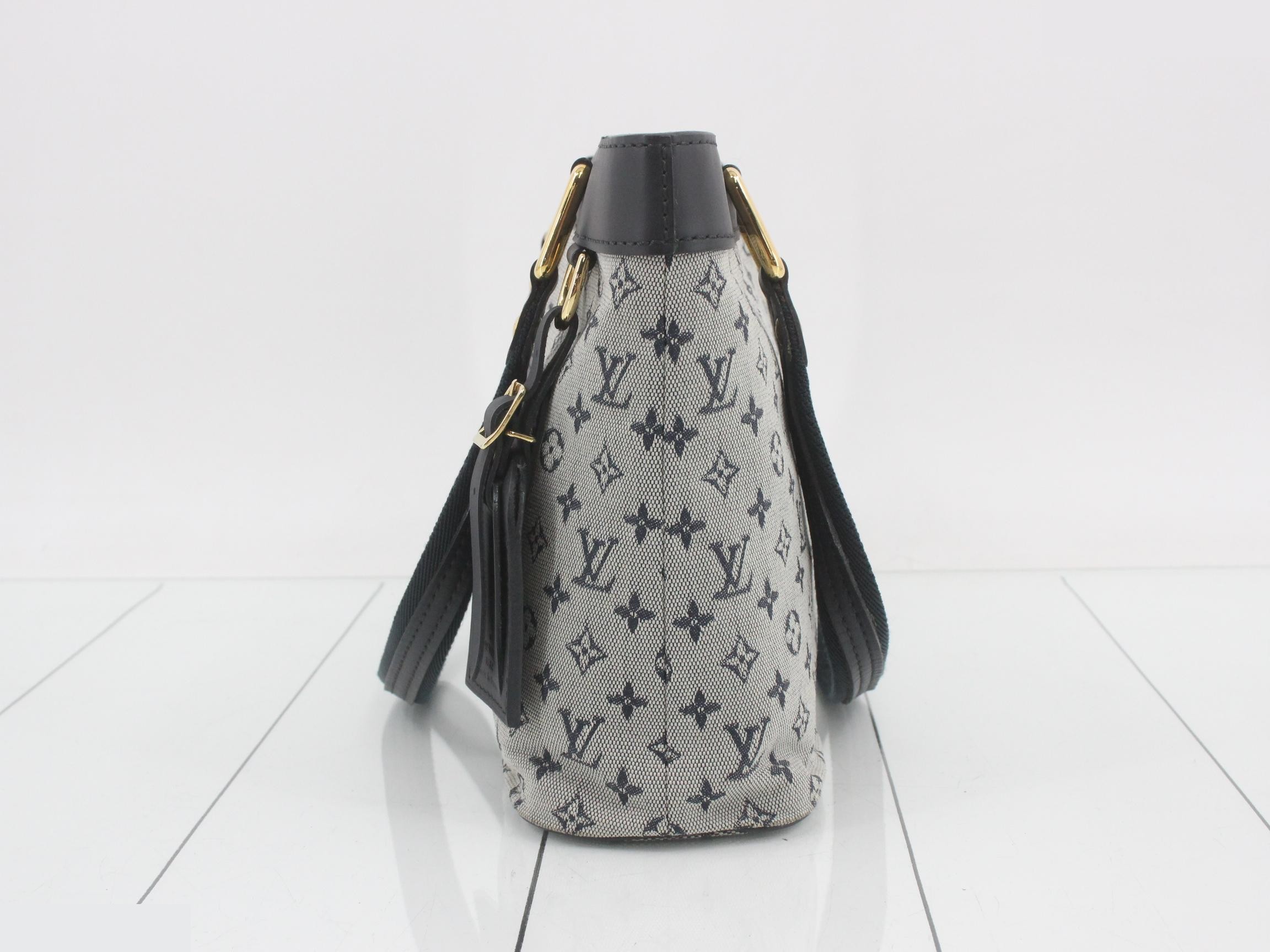 M92676 LV Monogram Mini Lucille PM Blue — view 3