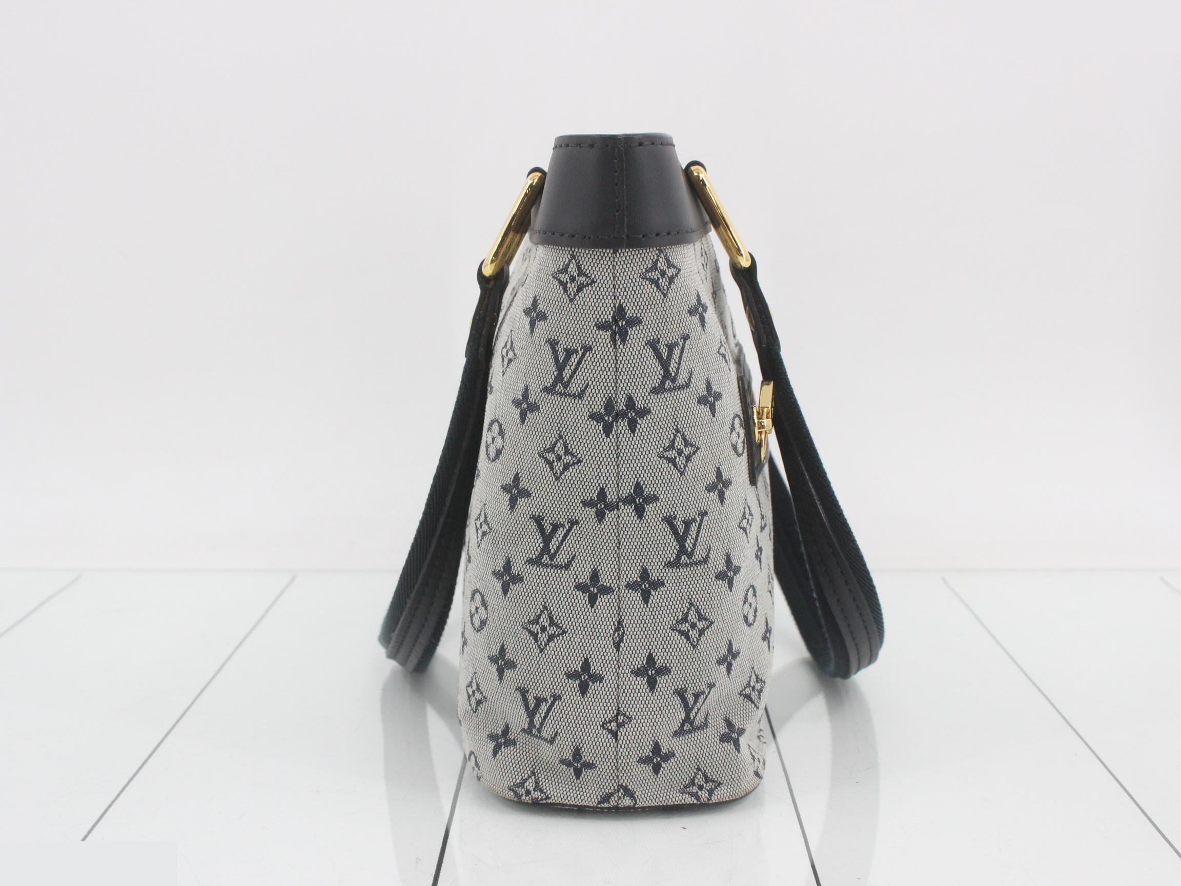 M92676 LV Monogram Mini Lucille PM Blue — view 4