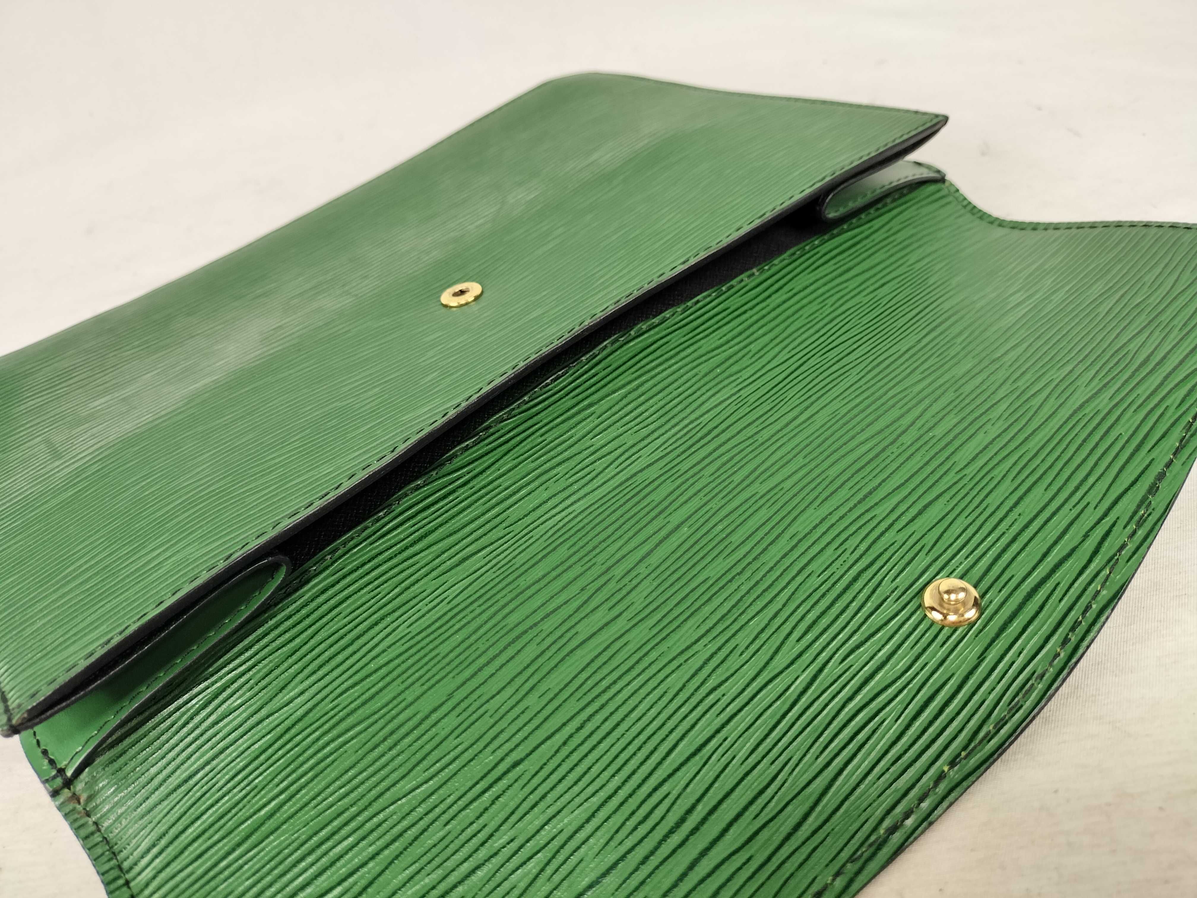 Epi Leather Second Bag Clutch Bag — view 5