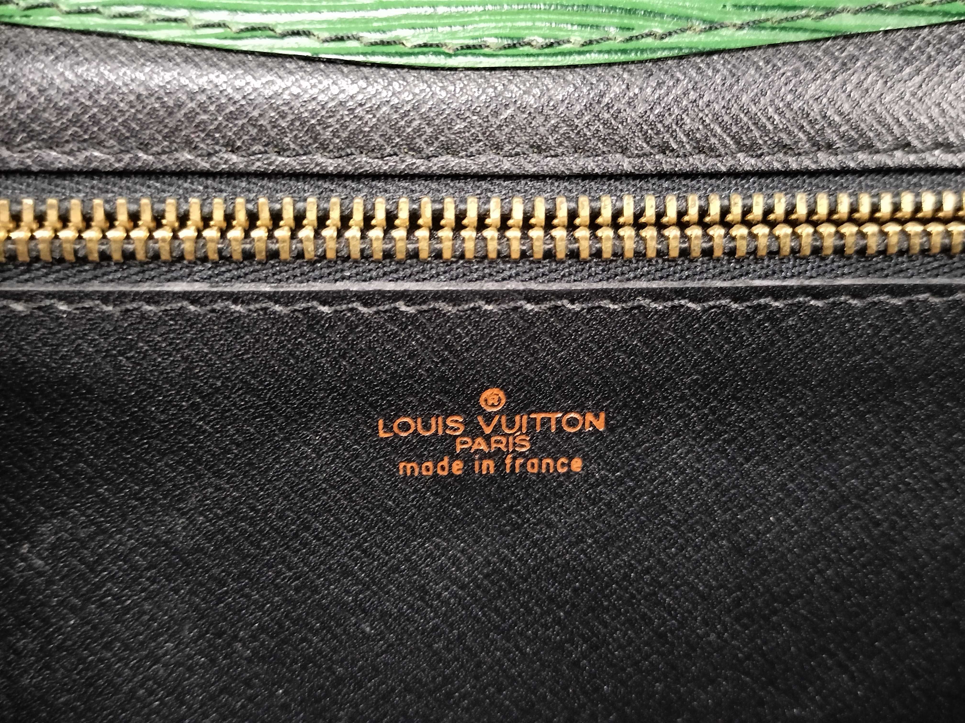 Epi Leather Second Bag Clutch Bag — view 9
