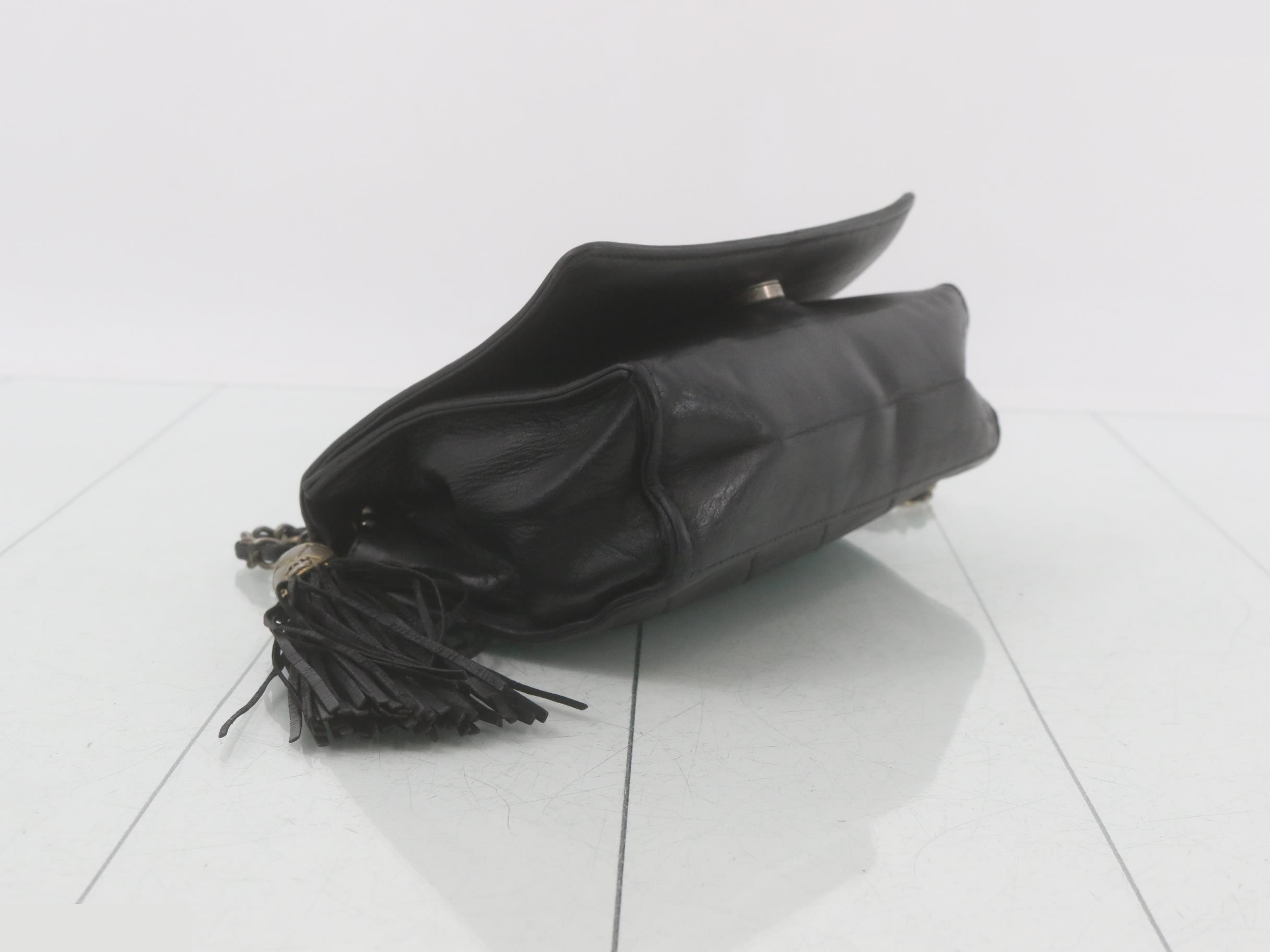 Coco Mark Lambskin Shoulder Bag — view 5