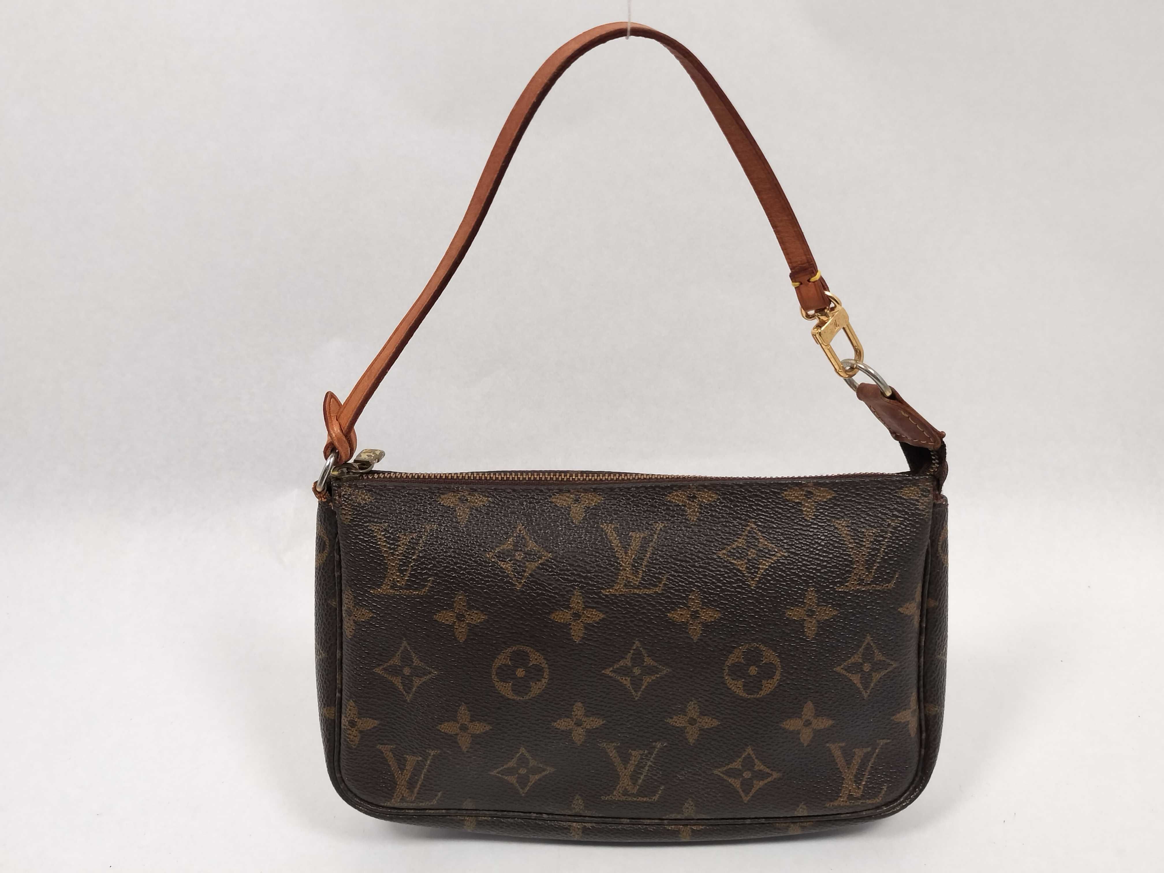 Monogram Pochette Accessoires M51980 AR0999 Brown Pouch