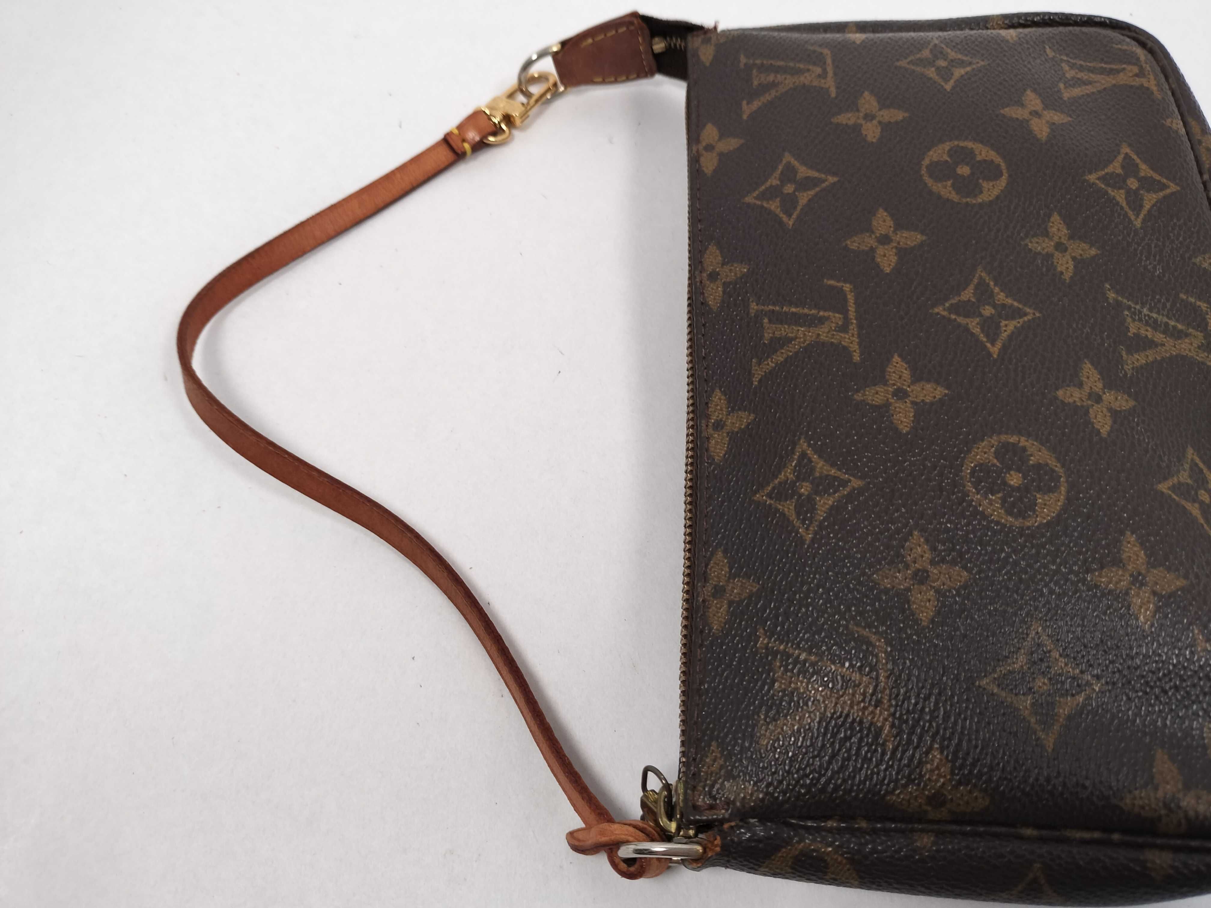 Monogram Pochette Accessoires M51980 AR0999 Brown Pouch — view 3