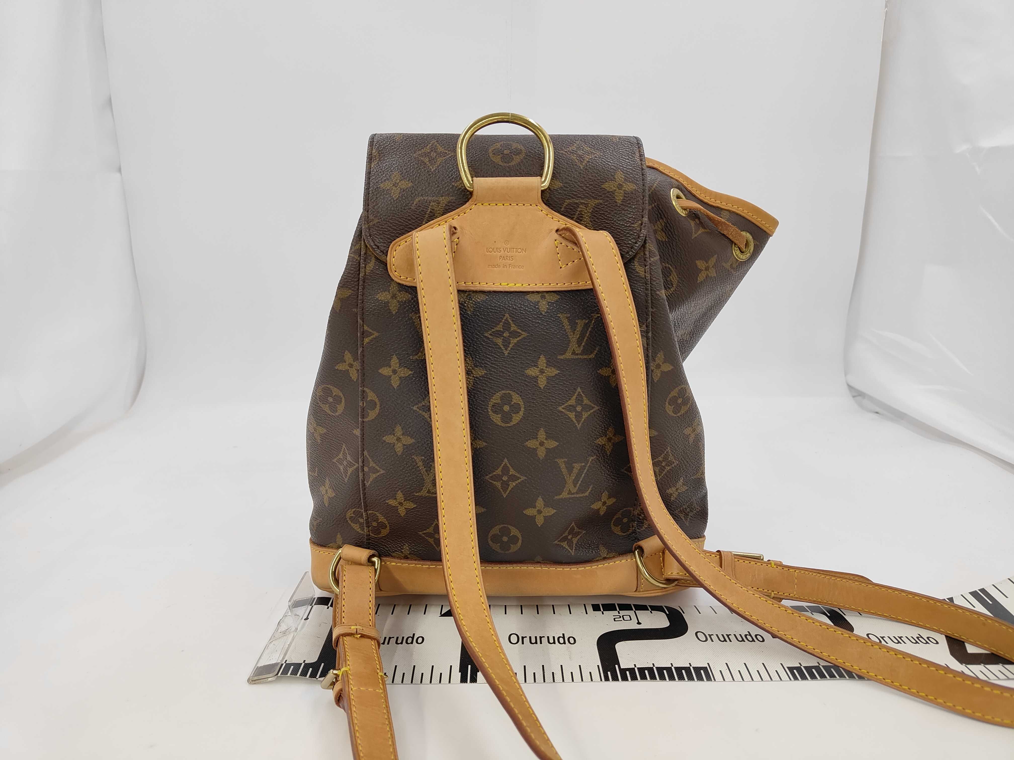 Monogram Louis Vuitton Montsouris MM Backpack Monogram M51136 Backpack — view 2