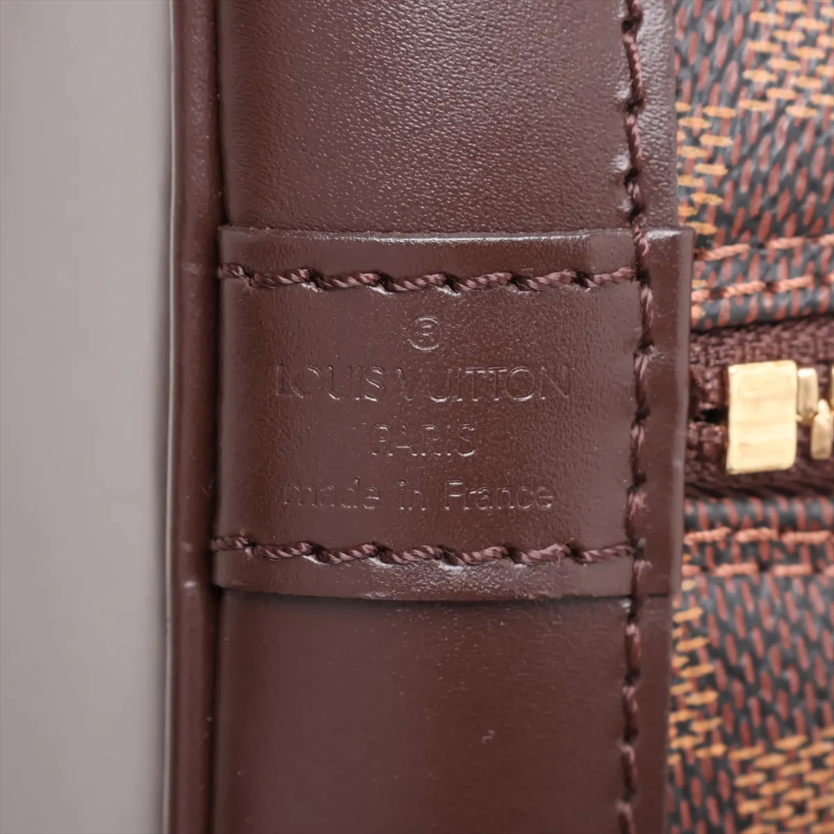 Damier Alma PM N53151 FL0053 Brown — view 9