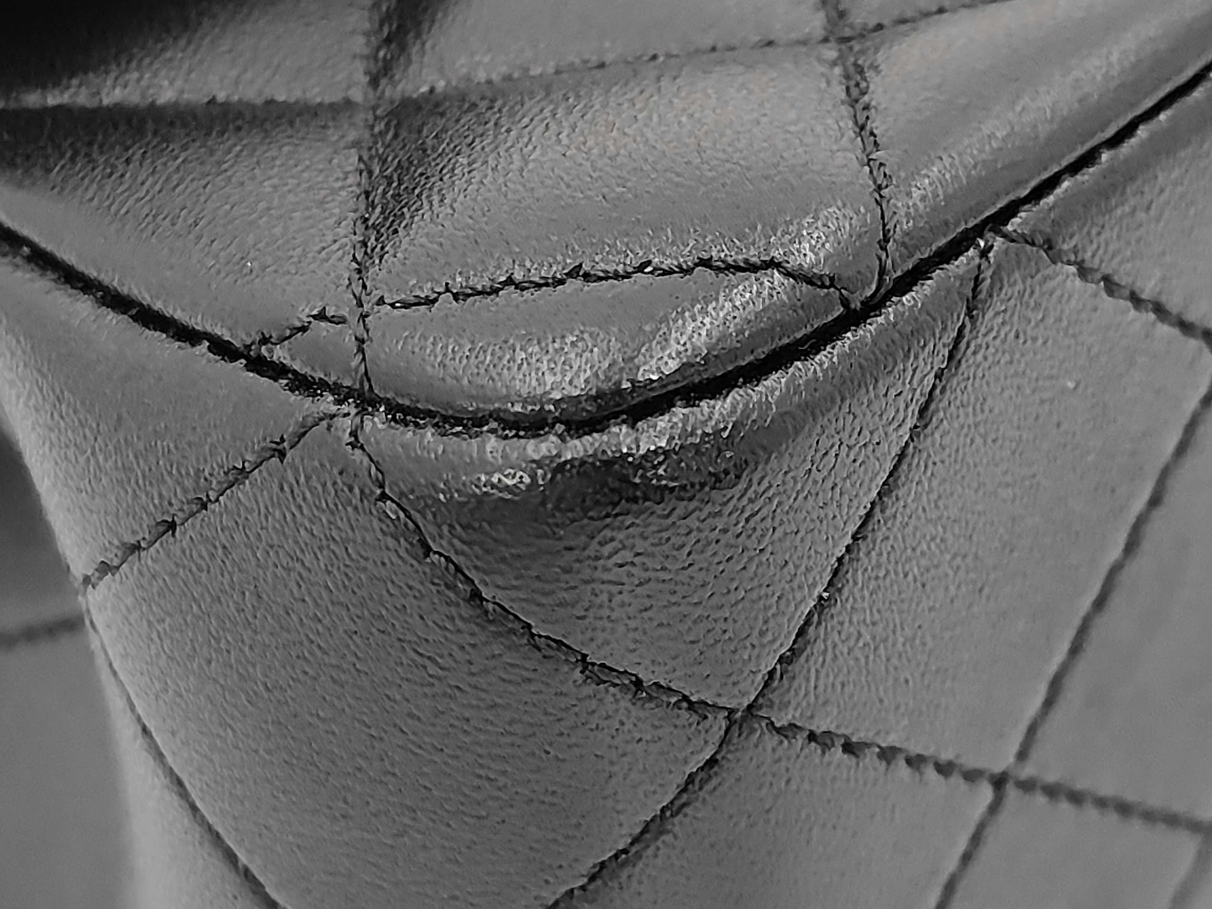 Mini Matelassé Lambskin Black Chain Shoulder Bag — view 7