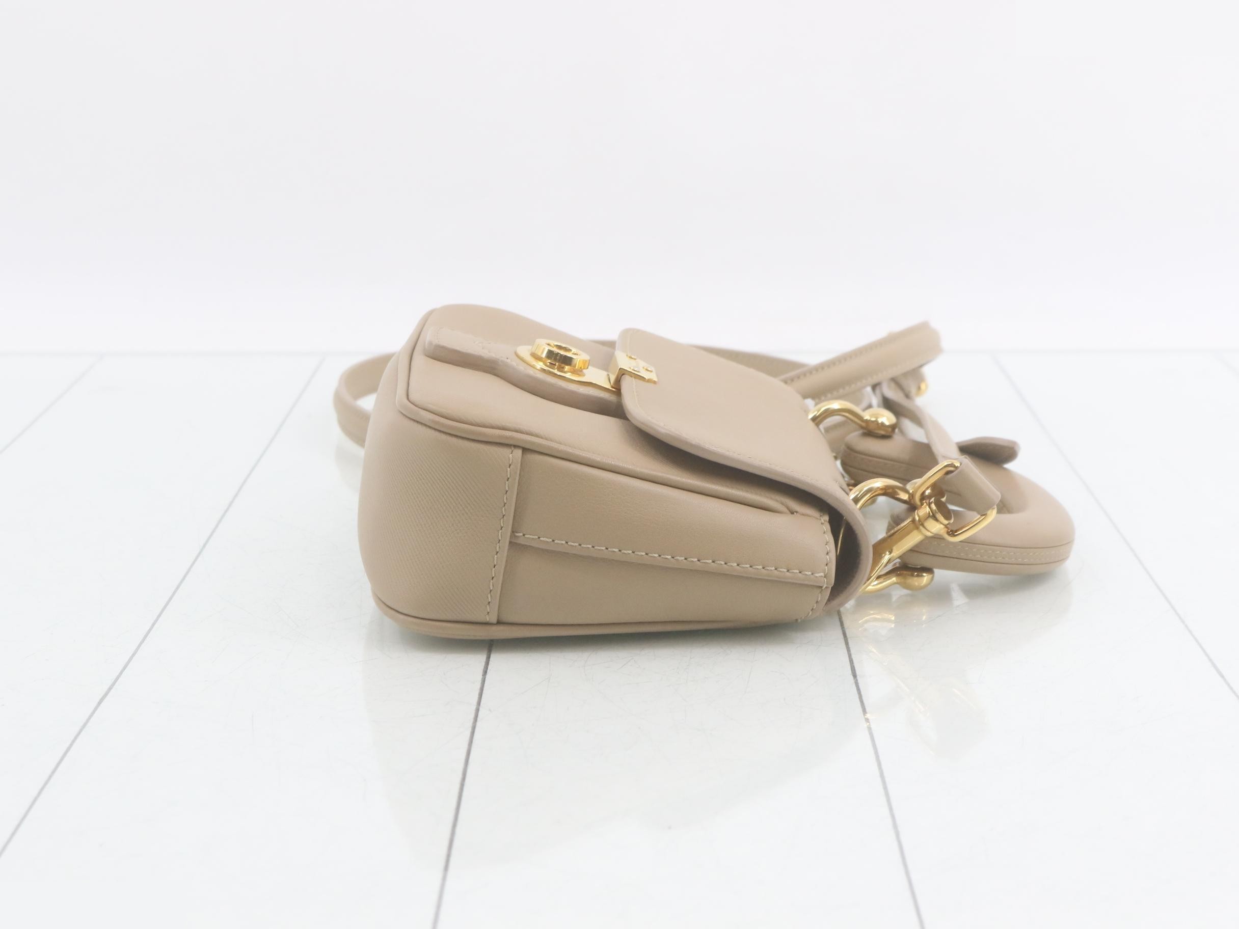 2-way shoulder bag, leather — view 3