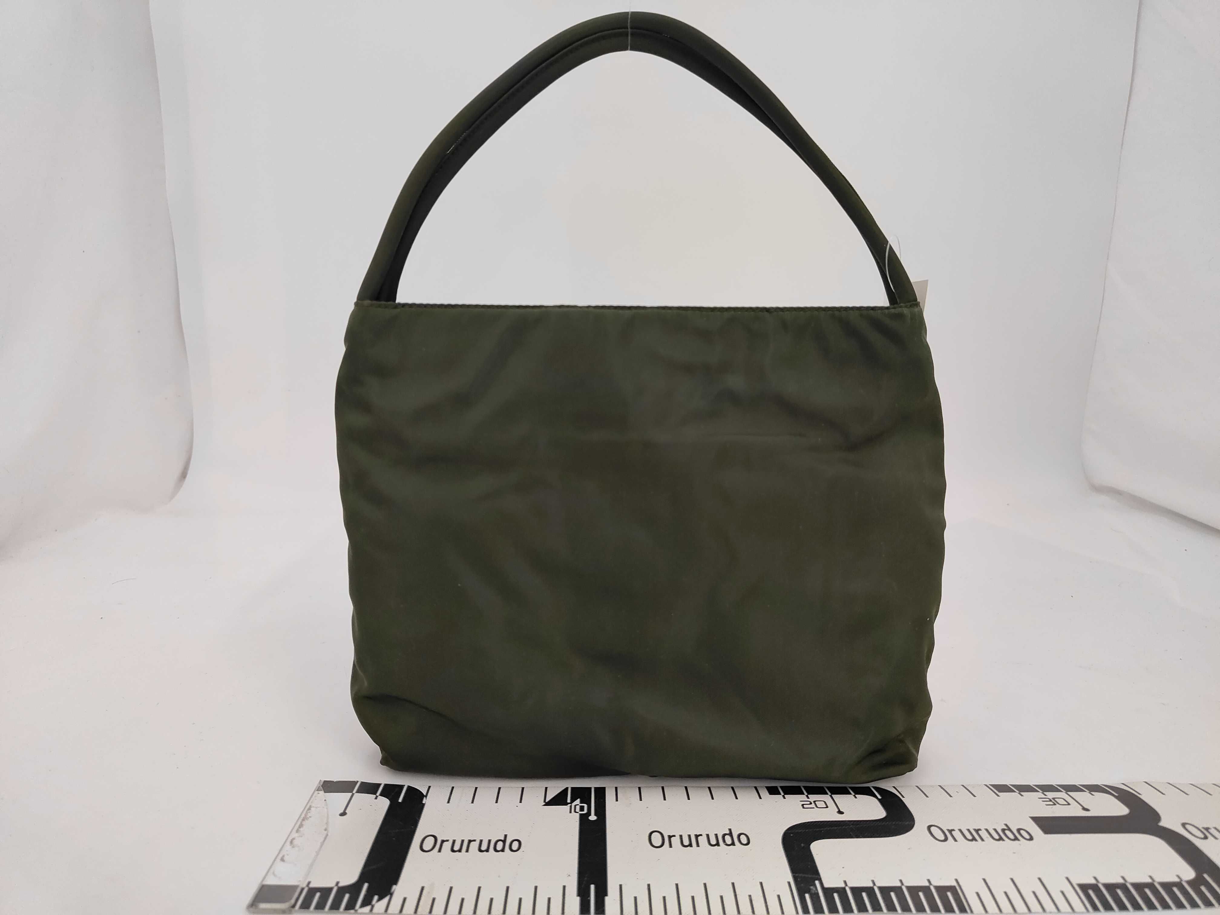 Nylon Khaki Handbag — view 2