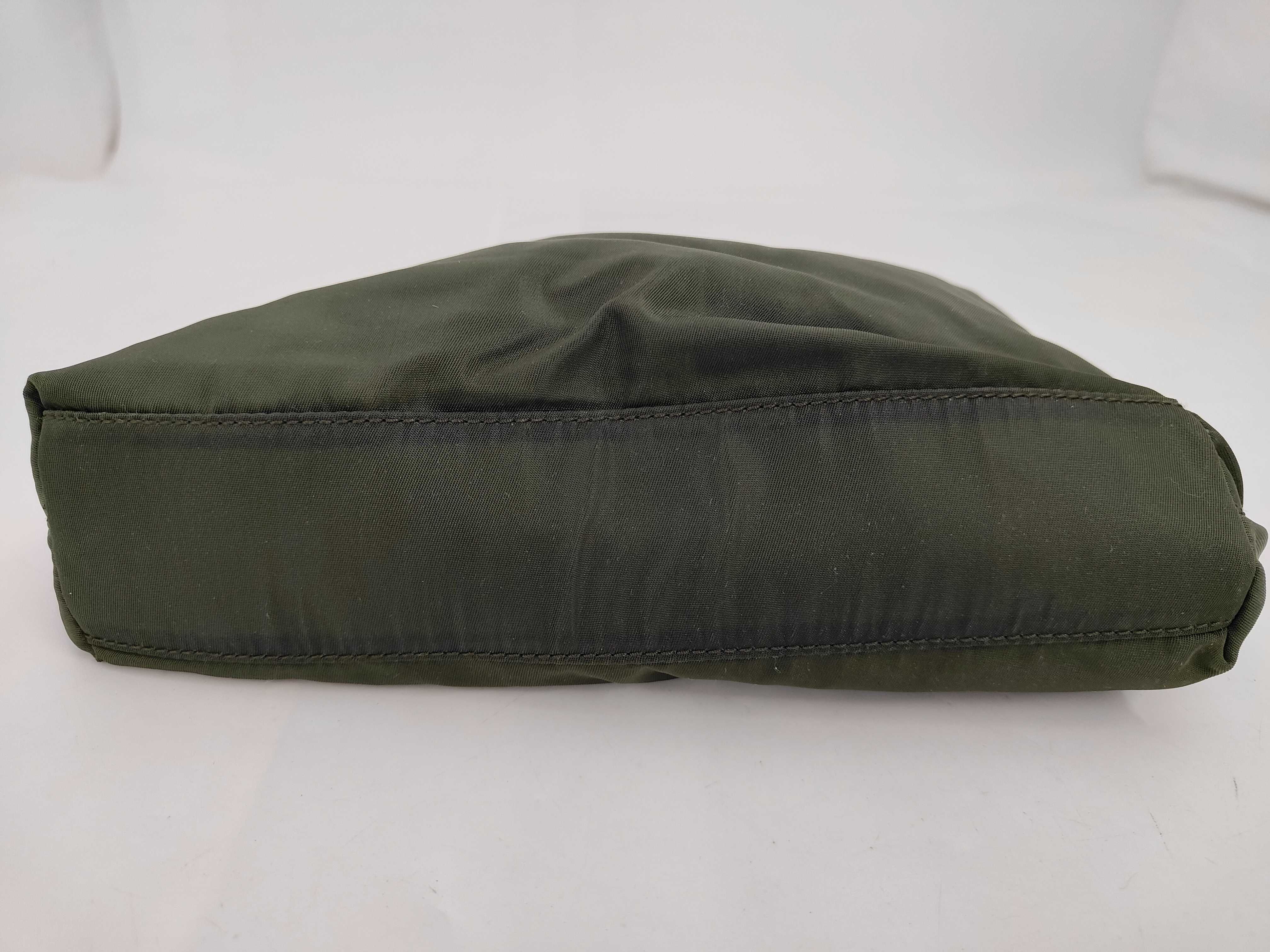 Nylon Khaki Handbag — view 4