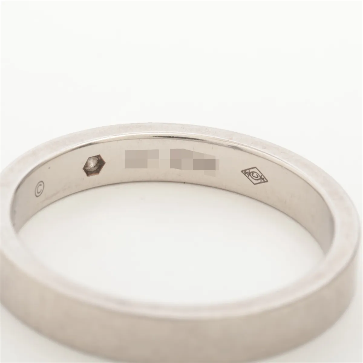 Wedding 2-Diamond Ring, Pt950, 4.9g, Size 52, PZ5799 — view 4