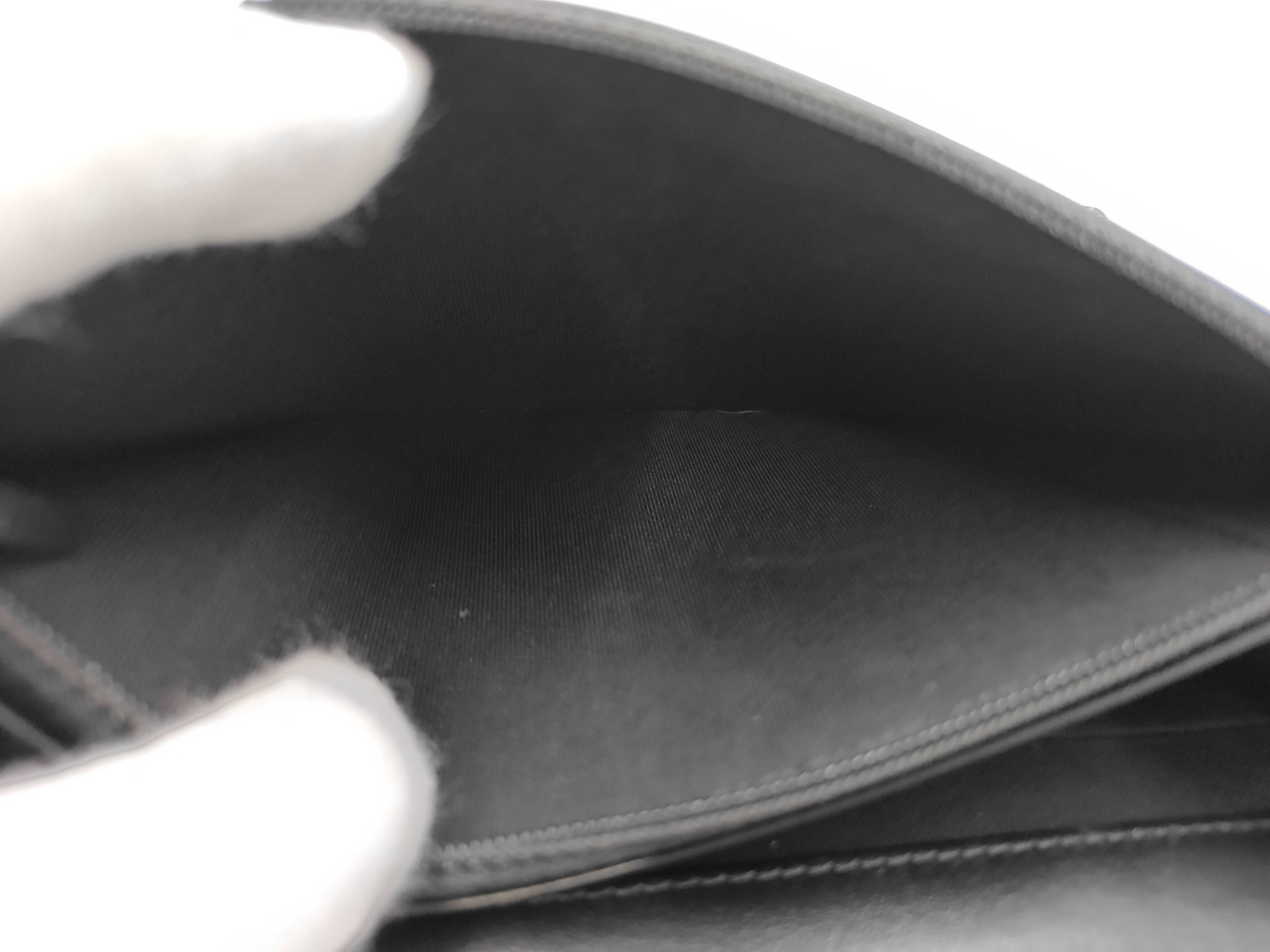 70328 Chain Wallet BK Black Metal Shoulder Bag — view 10