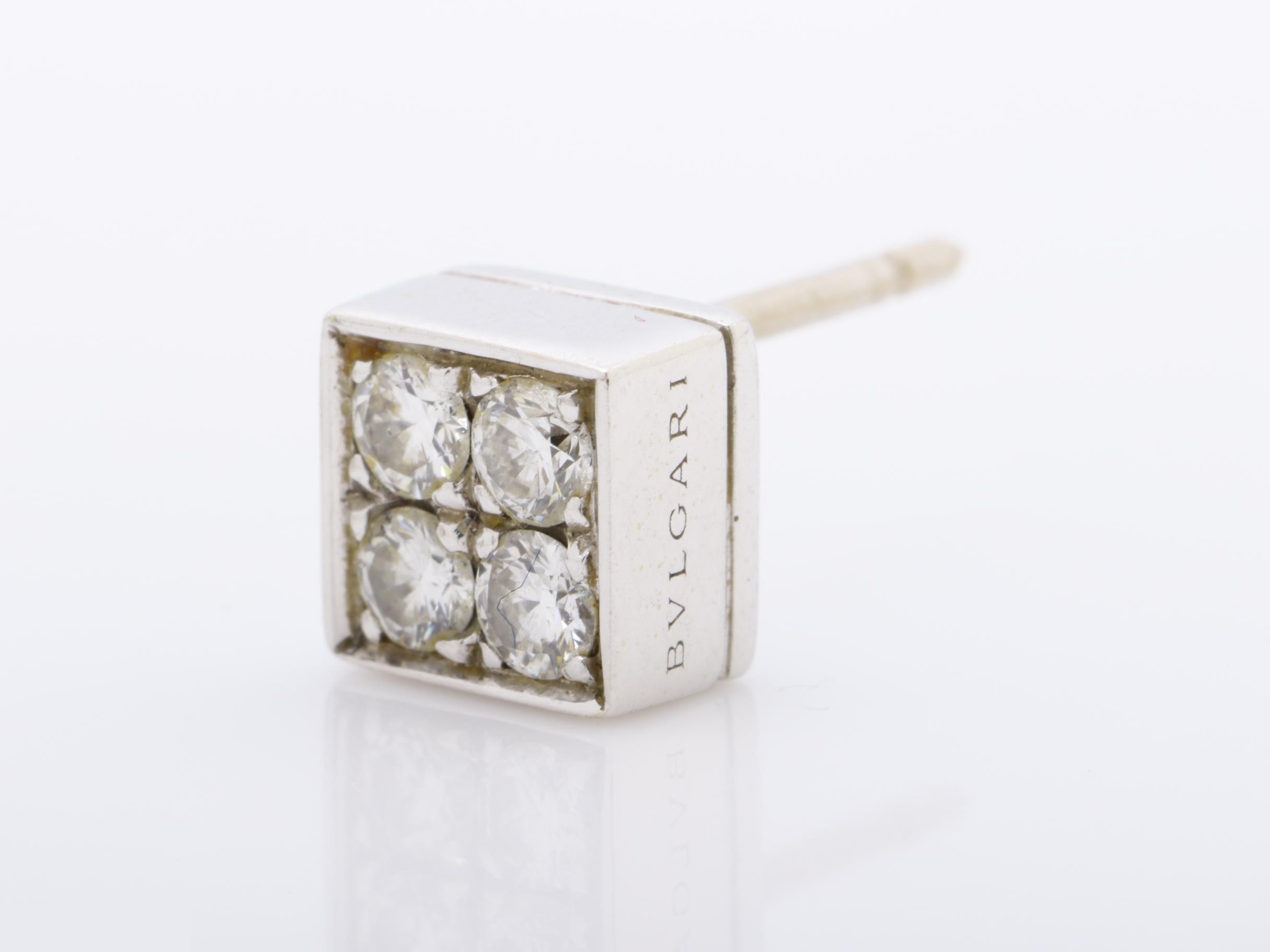 750WG Lucia Earrings, Diamond, 3.5g — view 3