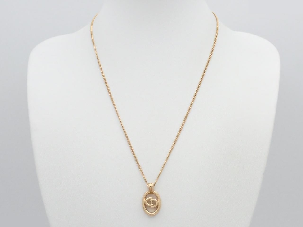 Gold necklace, neck circumference approximately 50cm — view 3