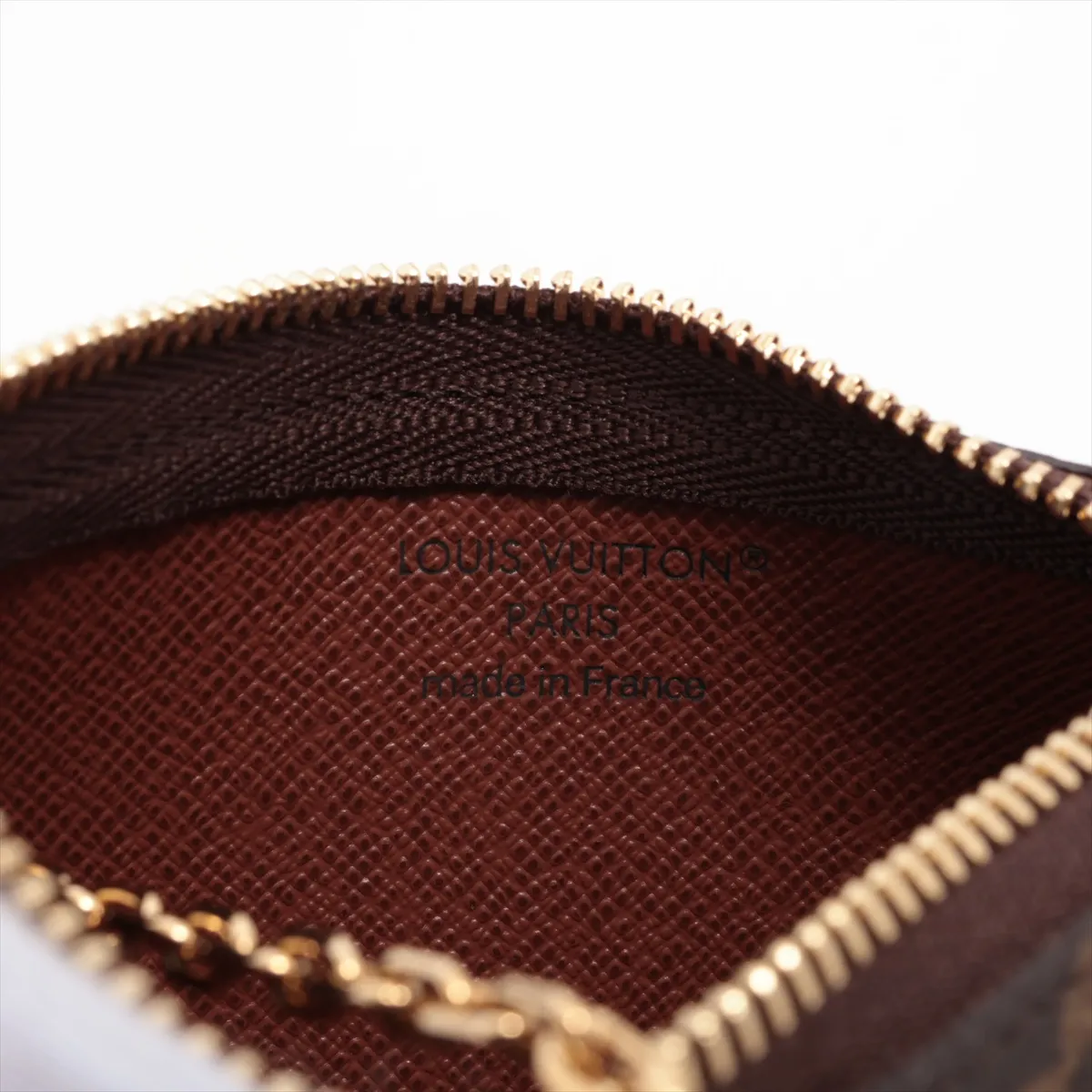 Monogram Pochette Clé M62650 CT3245 Brown Coin Case — view 4