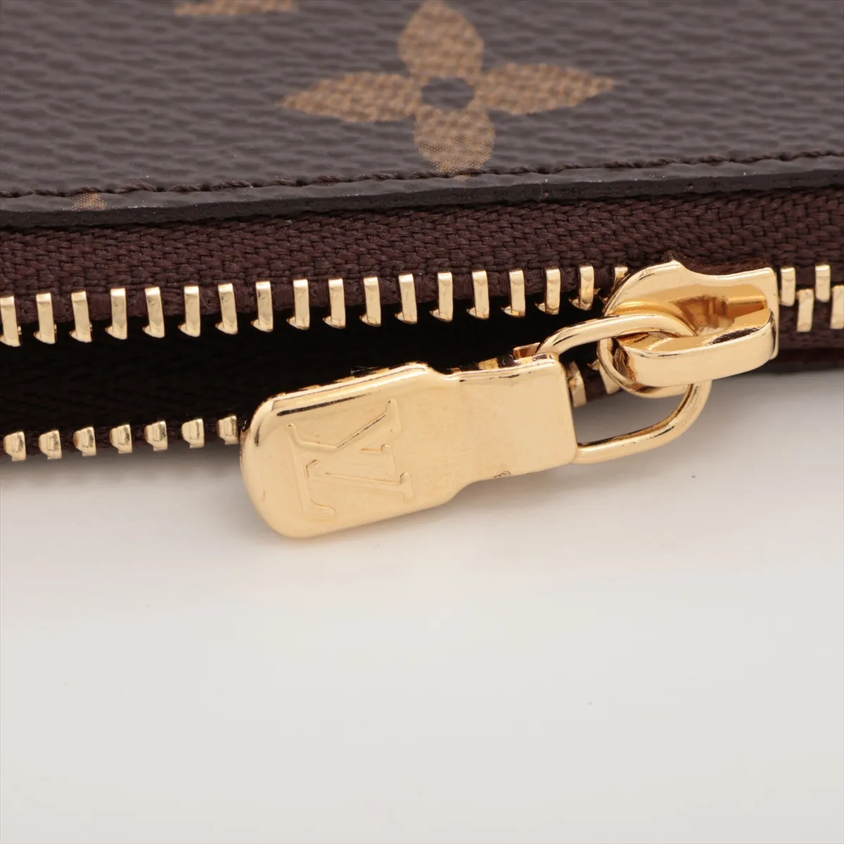 Monogram Pochette Clé M62650 CT3245 Brown Coin Case — view 7
