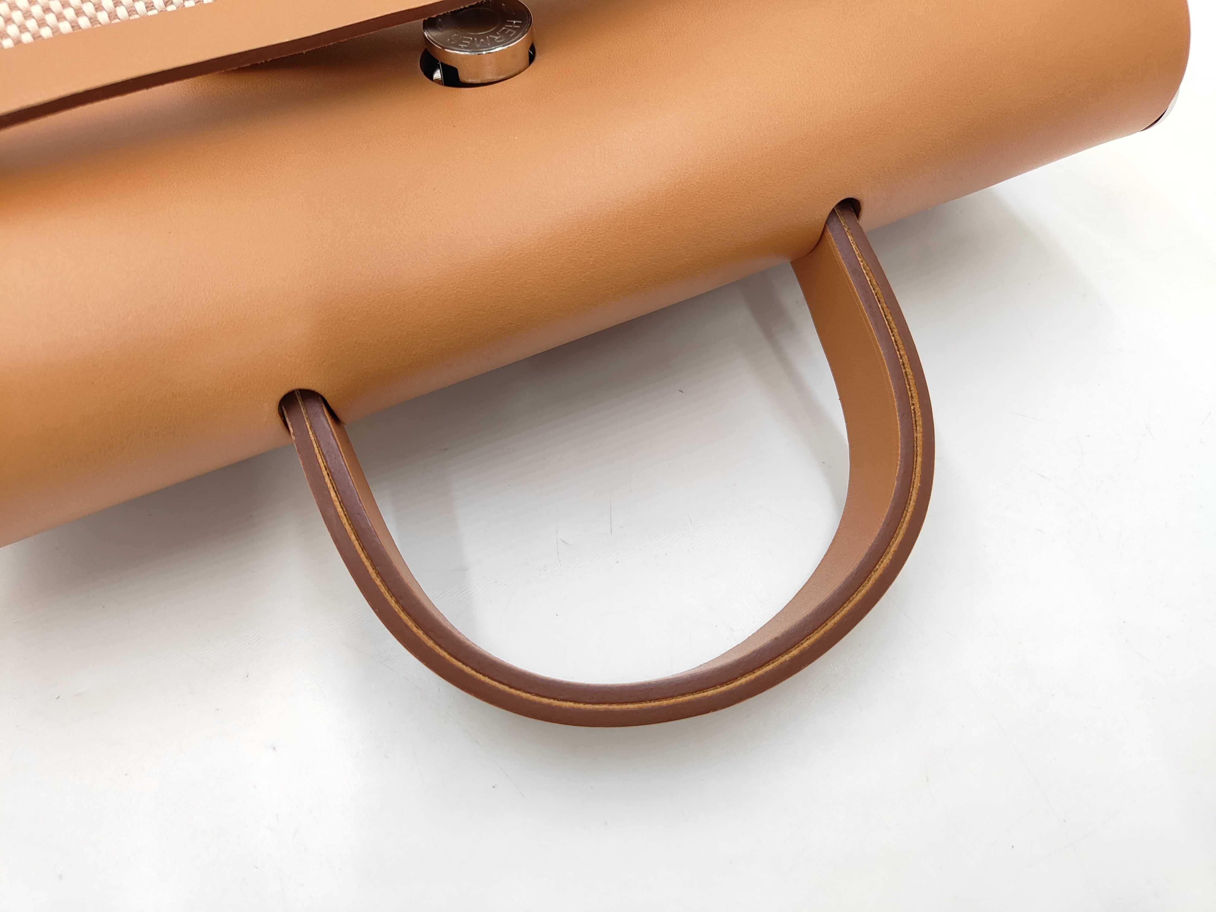 Herbag Zip Ad Toile GM/Calfskin Z TS 007 AO Backpack — view 4