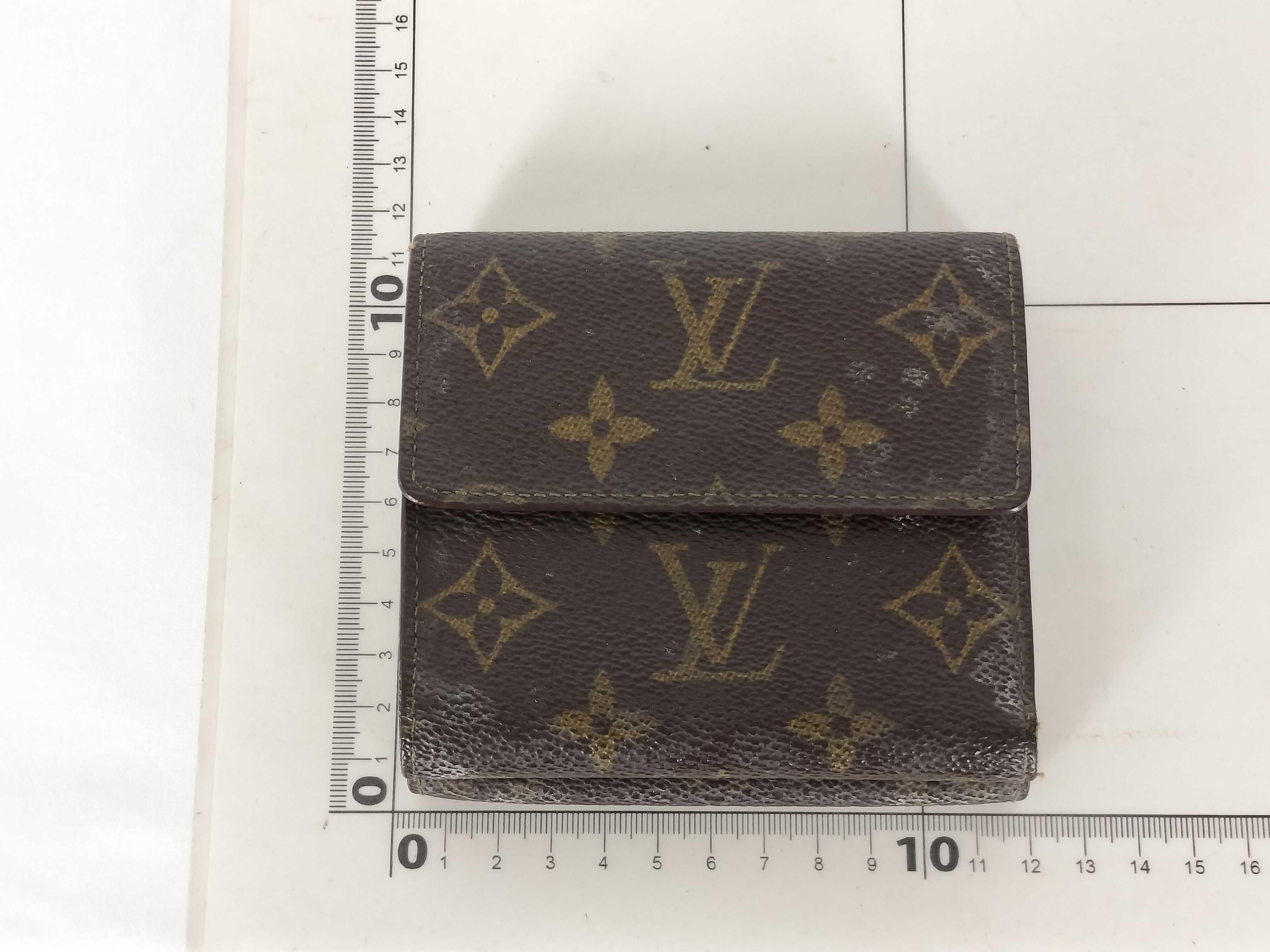 Monogram Portefeuille Elise Tri-fold Wallet with Double Snap Closure M61654 — view 2